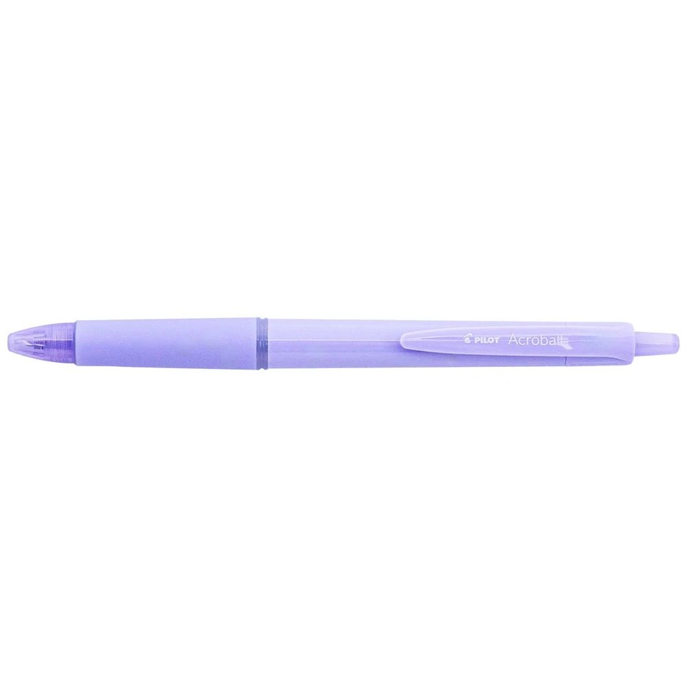 2 PILOT Acroball 150 Ballpoint Pen 0.5mm Purple Barrel, 2 of 5