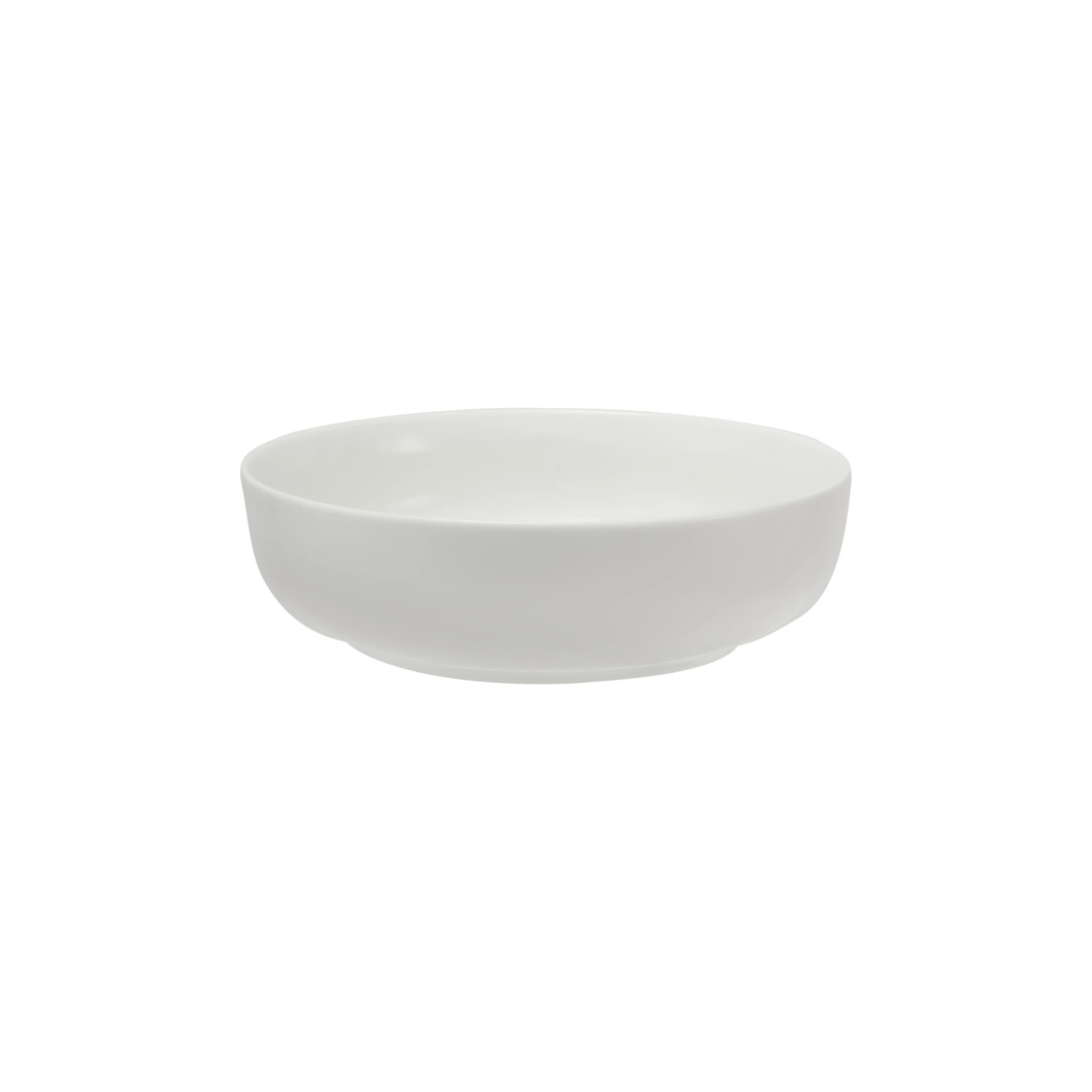 3 Maxwell & Williams Basics Porcelain High Rim Dinner Bowl 18cm X 5.5cm
 - White, 3 of 3