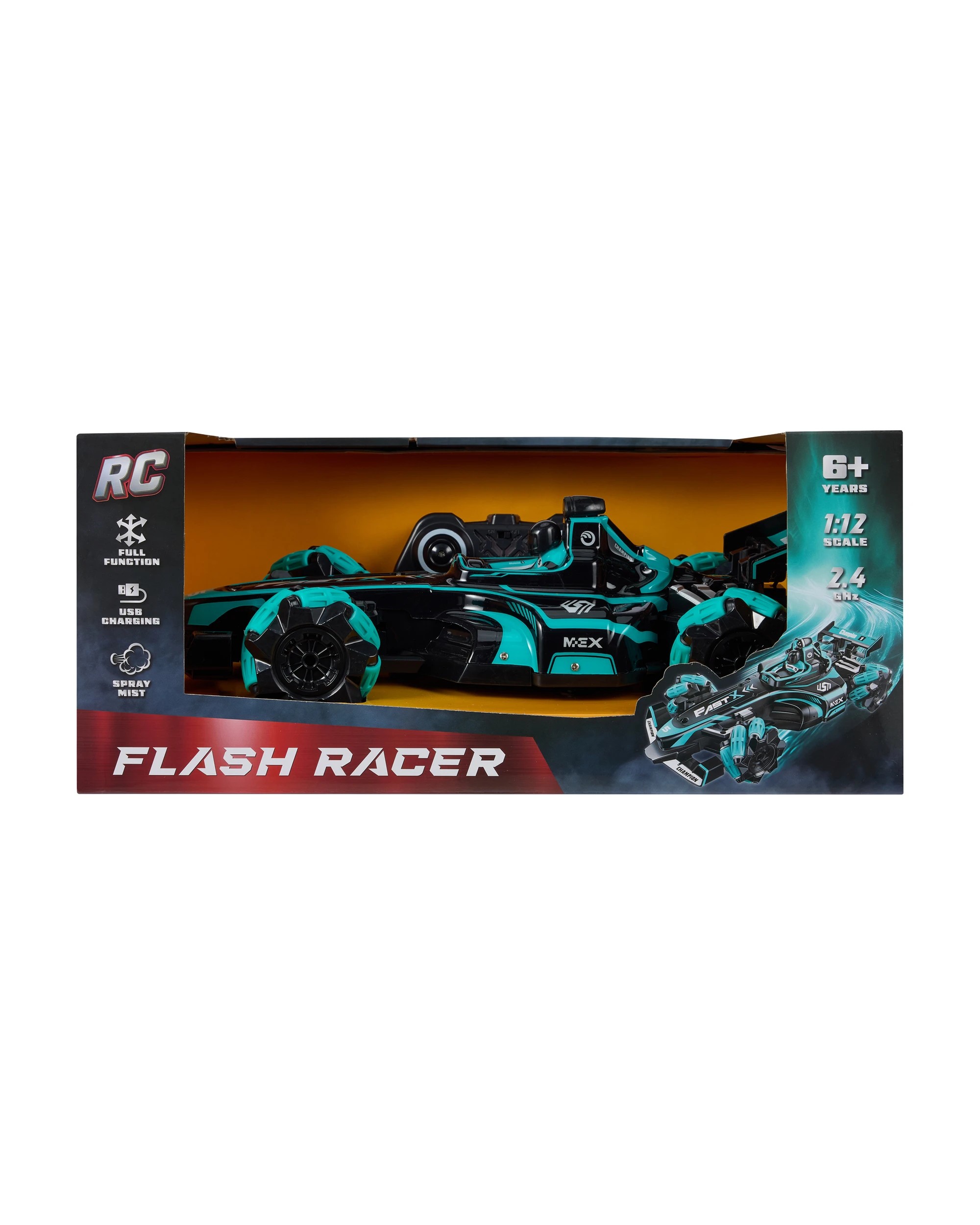 1 Rally Sprint Swift Remote Control Flash Racer Vehicle, 1 of 9