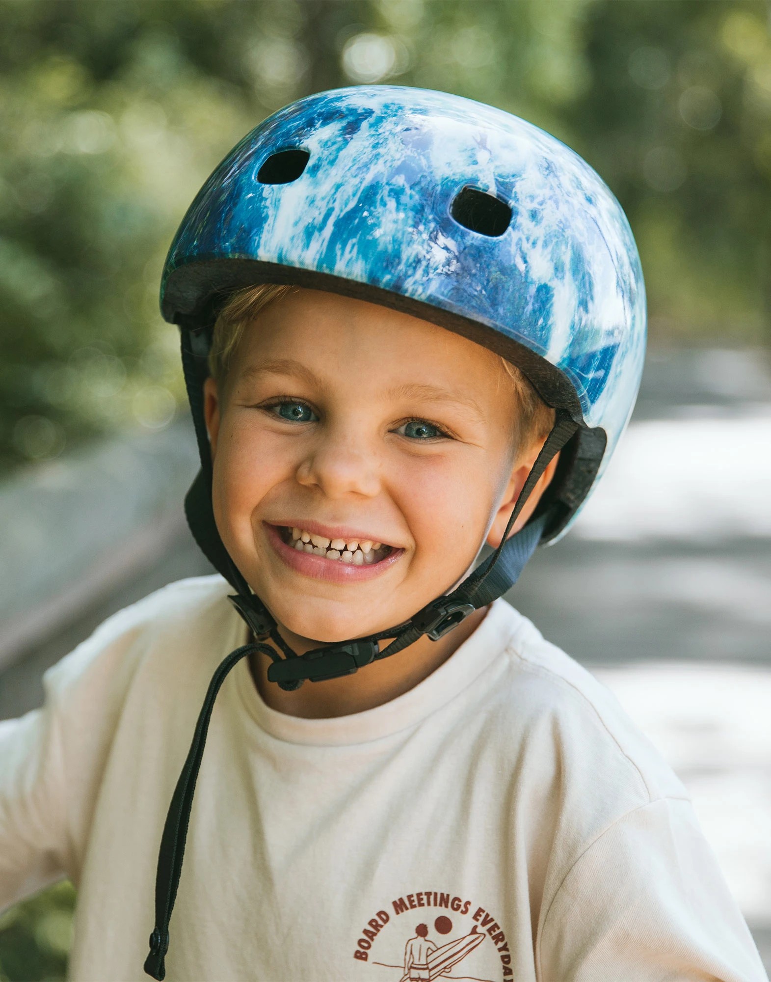 3 Micro Children's Bike Scooter Helmet - Ocean S, 3 of 3