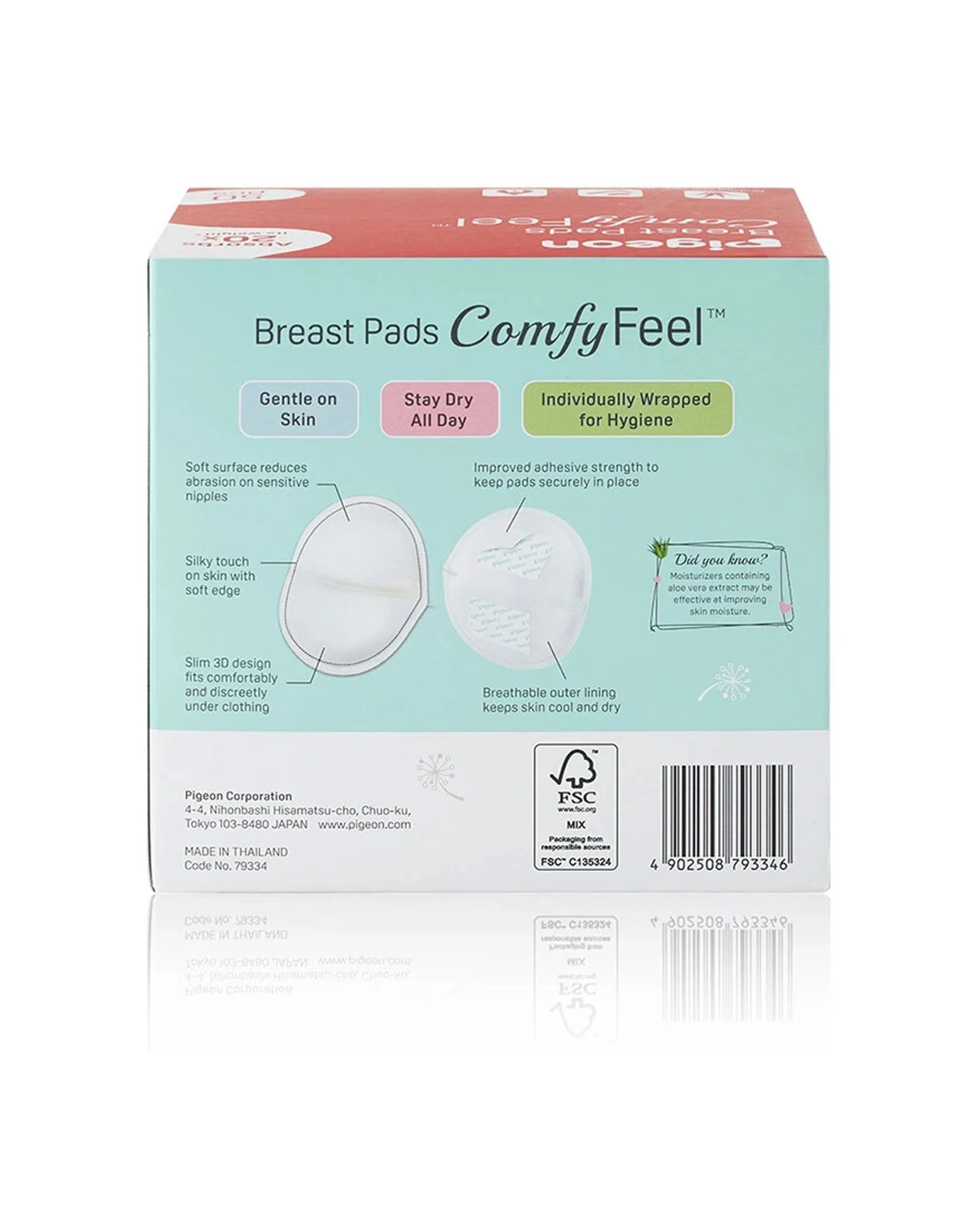 3 50pc Pigeon Comfy Feel Breast Pads
 - White, 3 of 3