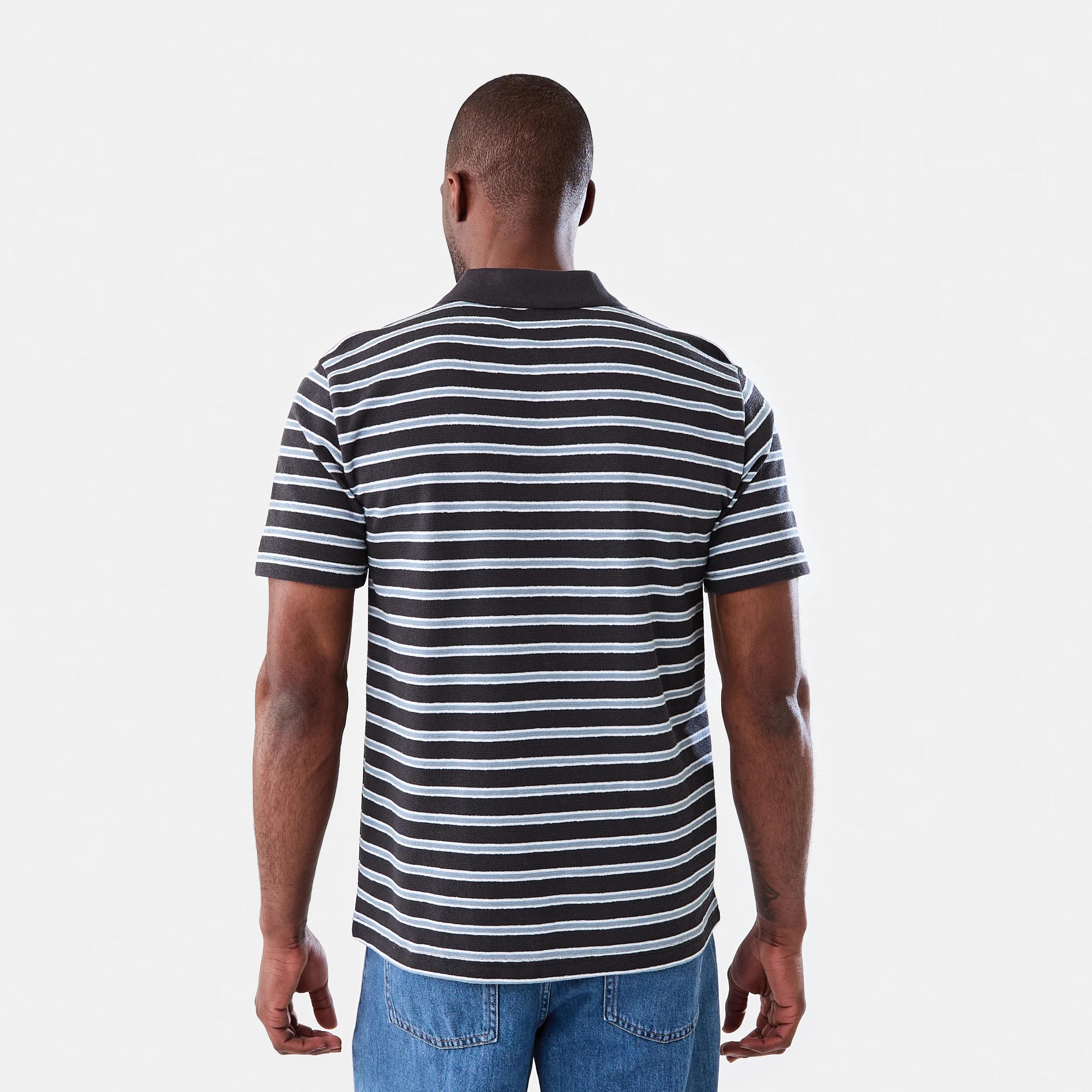 3 Textured Stripe Polo Shirt CITADEL STRIPE, 3 of 6