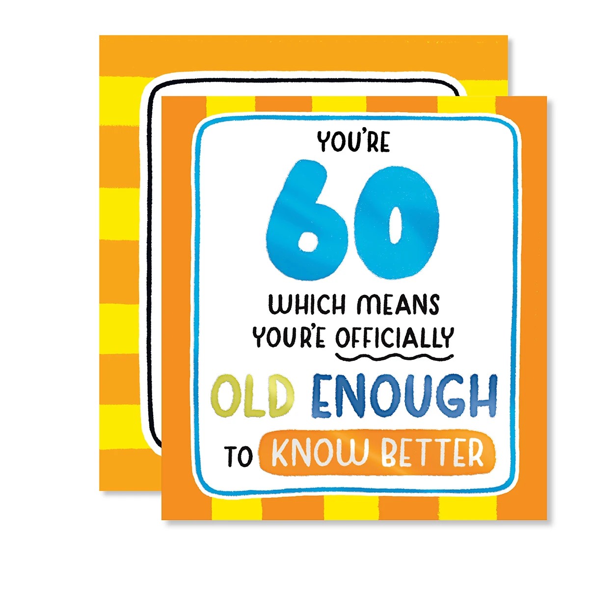 1 Hallmark Birthday Card - You're 60, 1 of 3