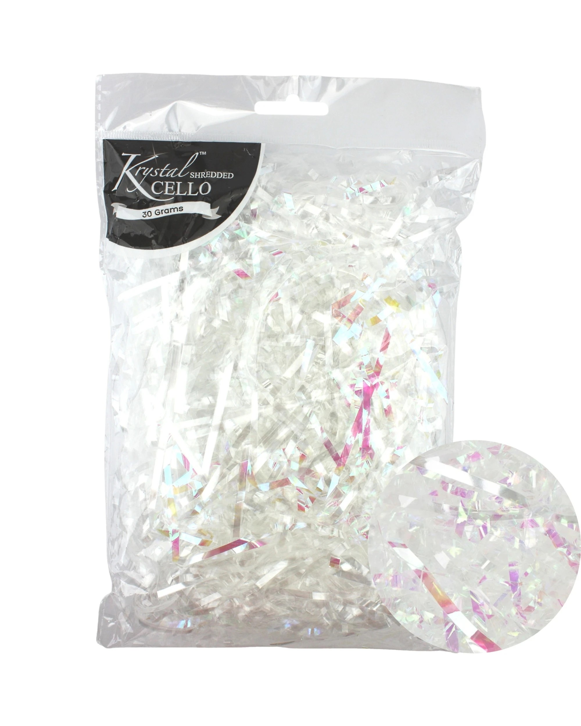 1 Artwrap Iridescent Shredded Cellophane 30g Bag - Metallic, 1 of 1