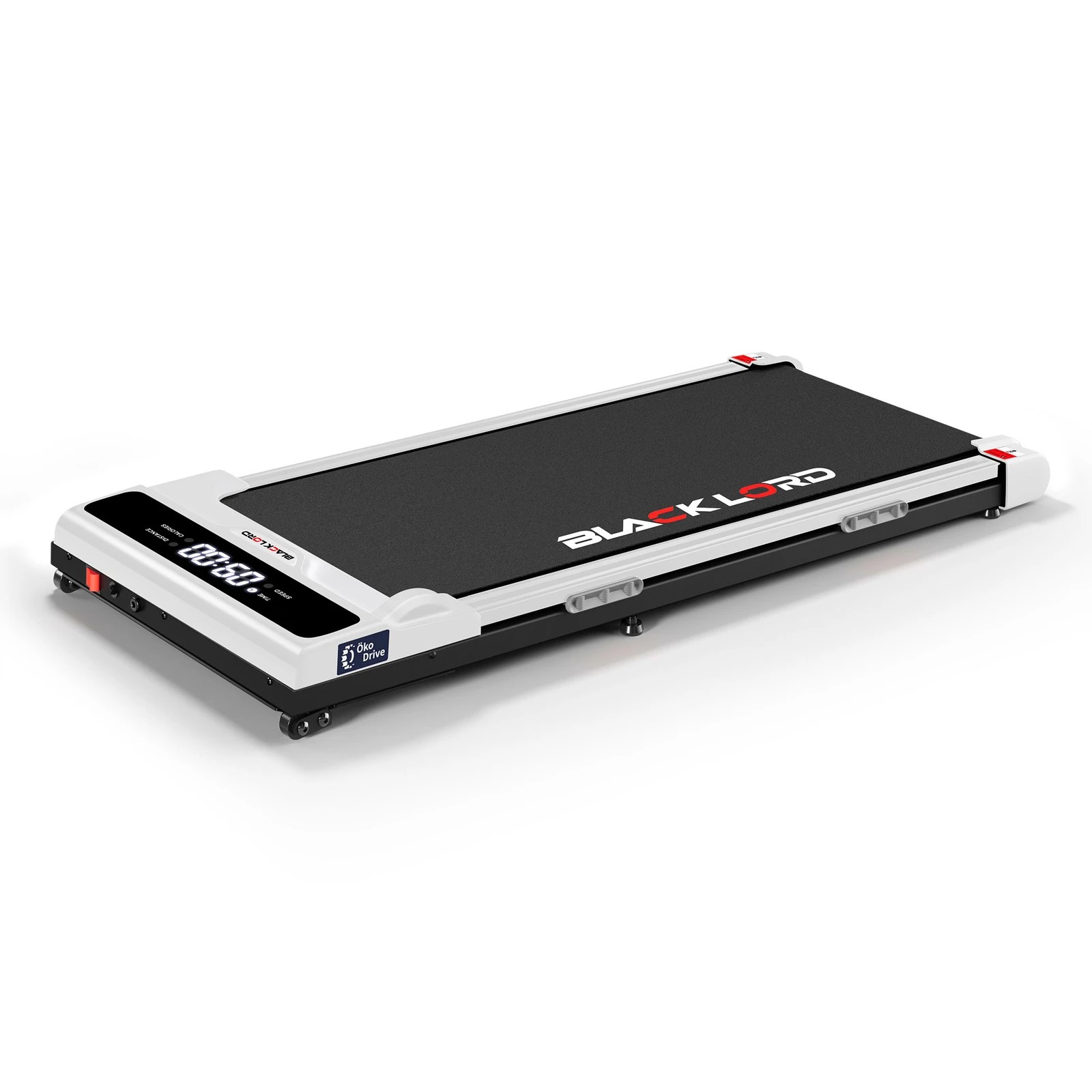 1 Black Lord Treadmill Electric Walking Pad Home Gym Incline Brushless Motor - White, 1 of 10