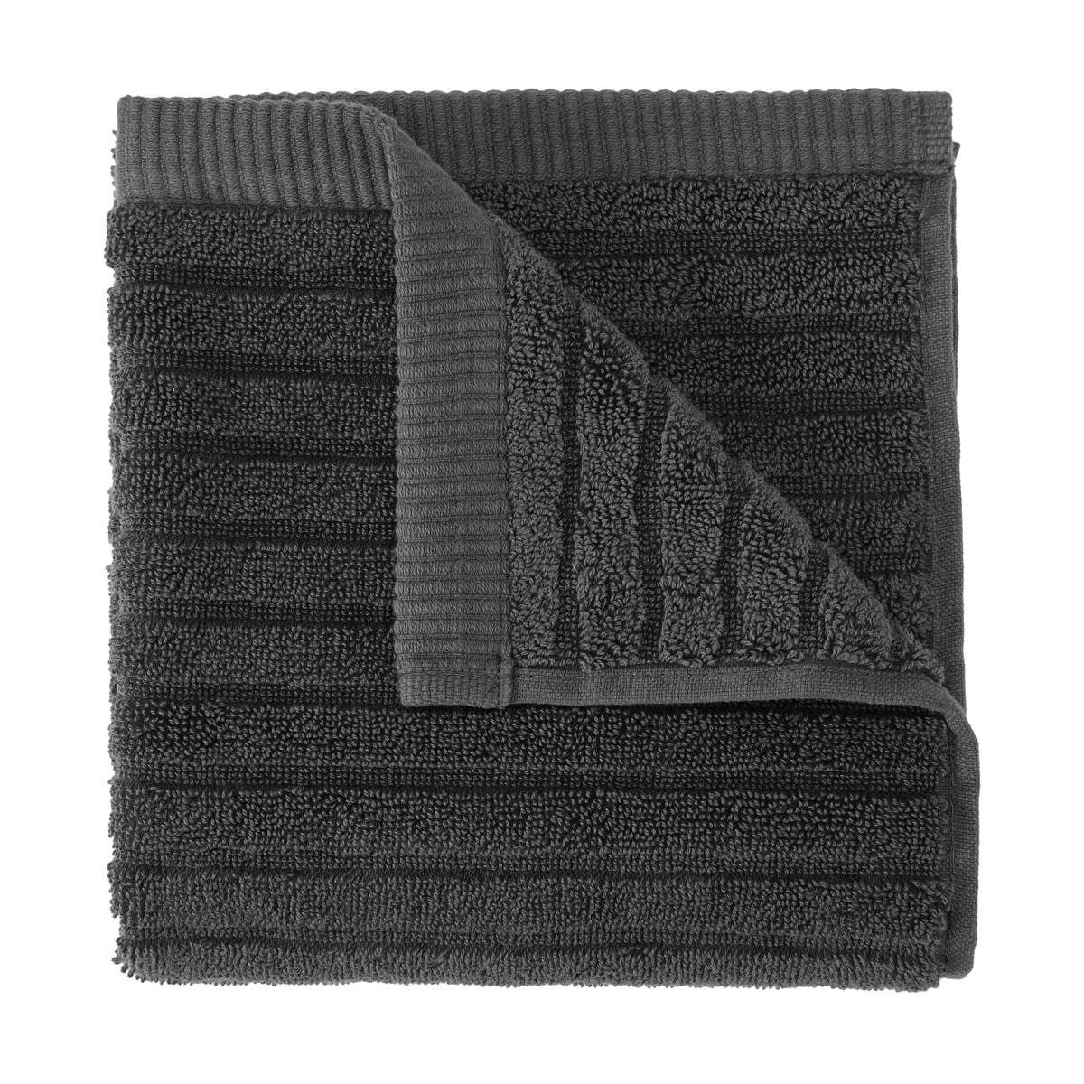 1 Cotton Hand Towel - Grey, 1 of 4