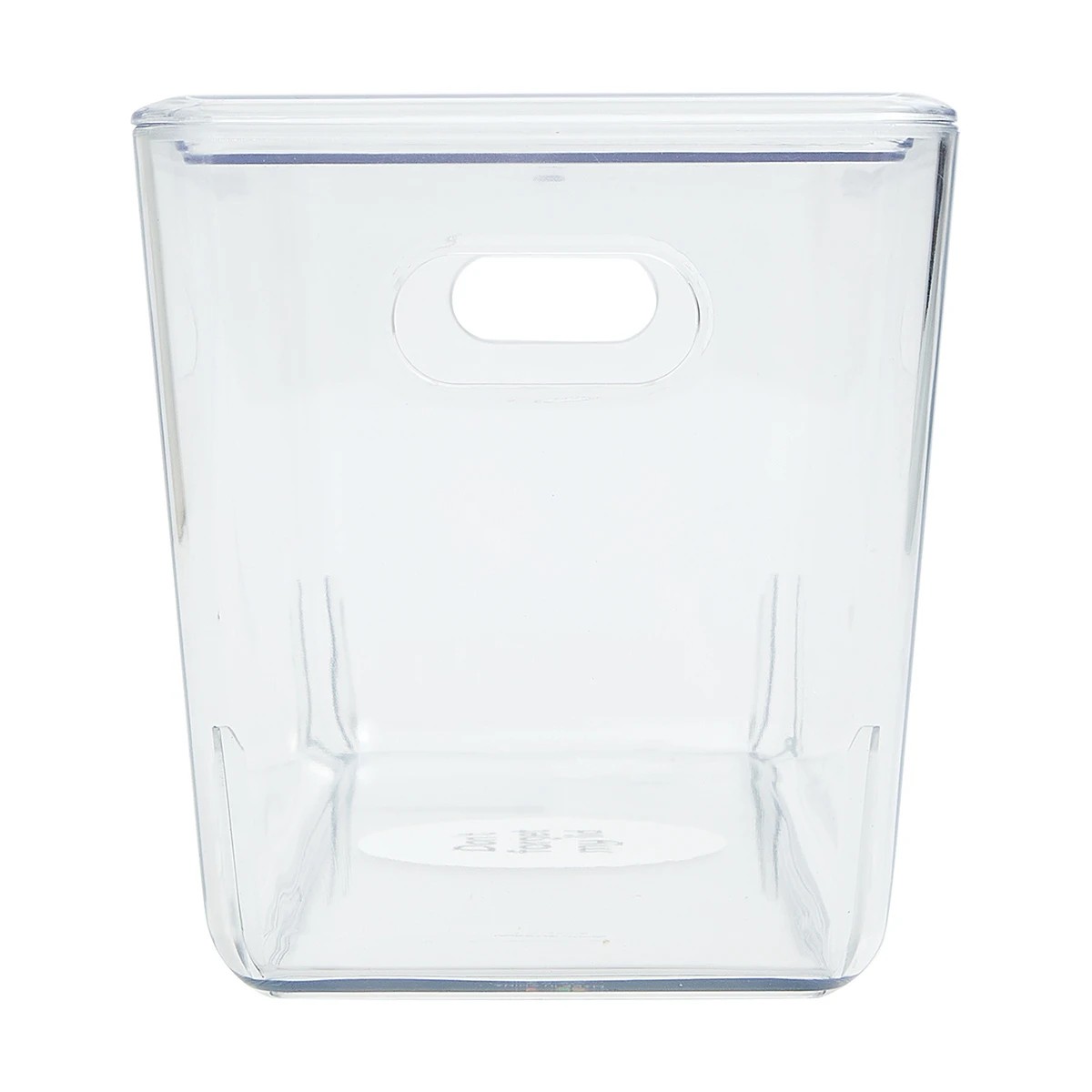 4 5L Smooth and Shiny Plastic Tub - Clear, 4 of 4