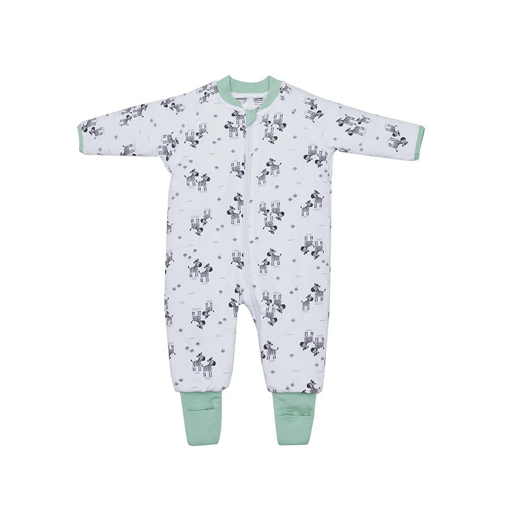 1 Snugtime Lined Footless Padded Blanket Sleeper Zebra size 2 ZEBRA, 1 of 7