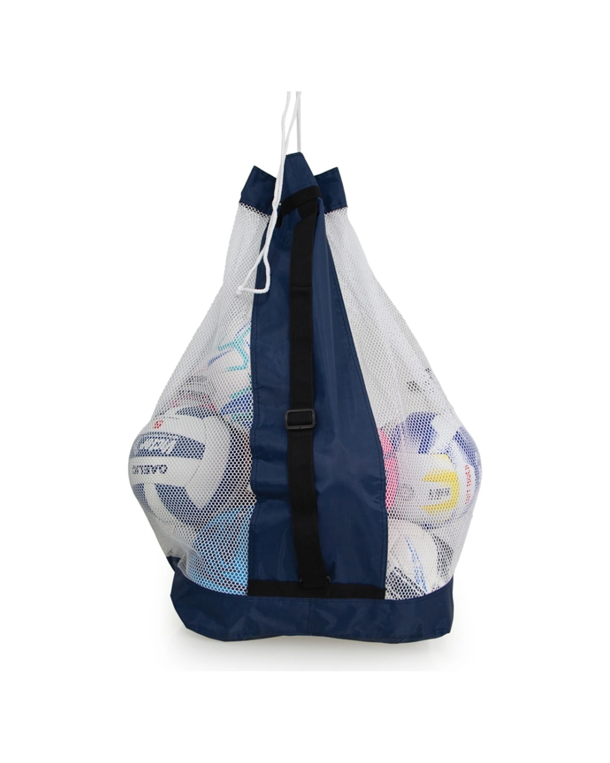 2 Victor Sports Mesh Ball Bag Pro Holds 18 Size 5 Balls With Drawstring Closing - Multi, 2 of 2