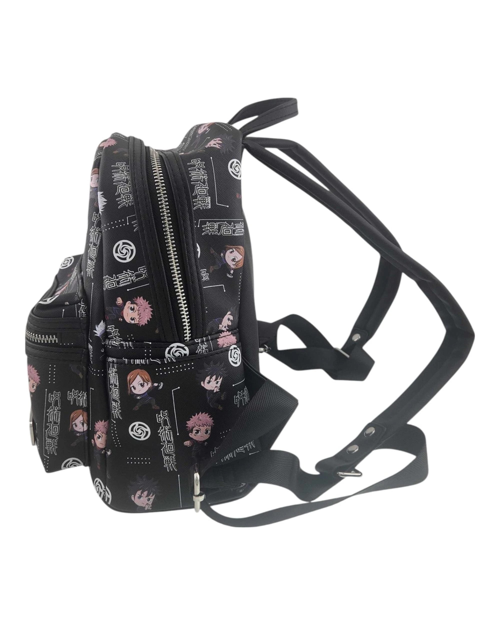 4 Jujutsu Kaisen Mini Pack Backpack - Black, 4 of 4