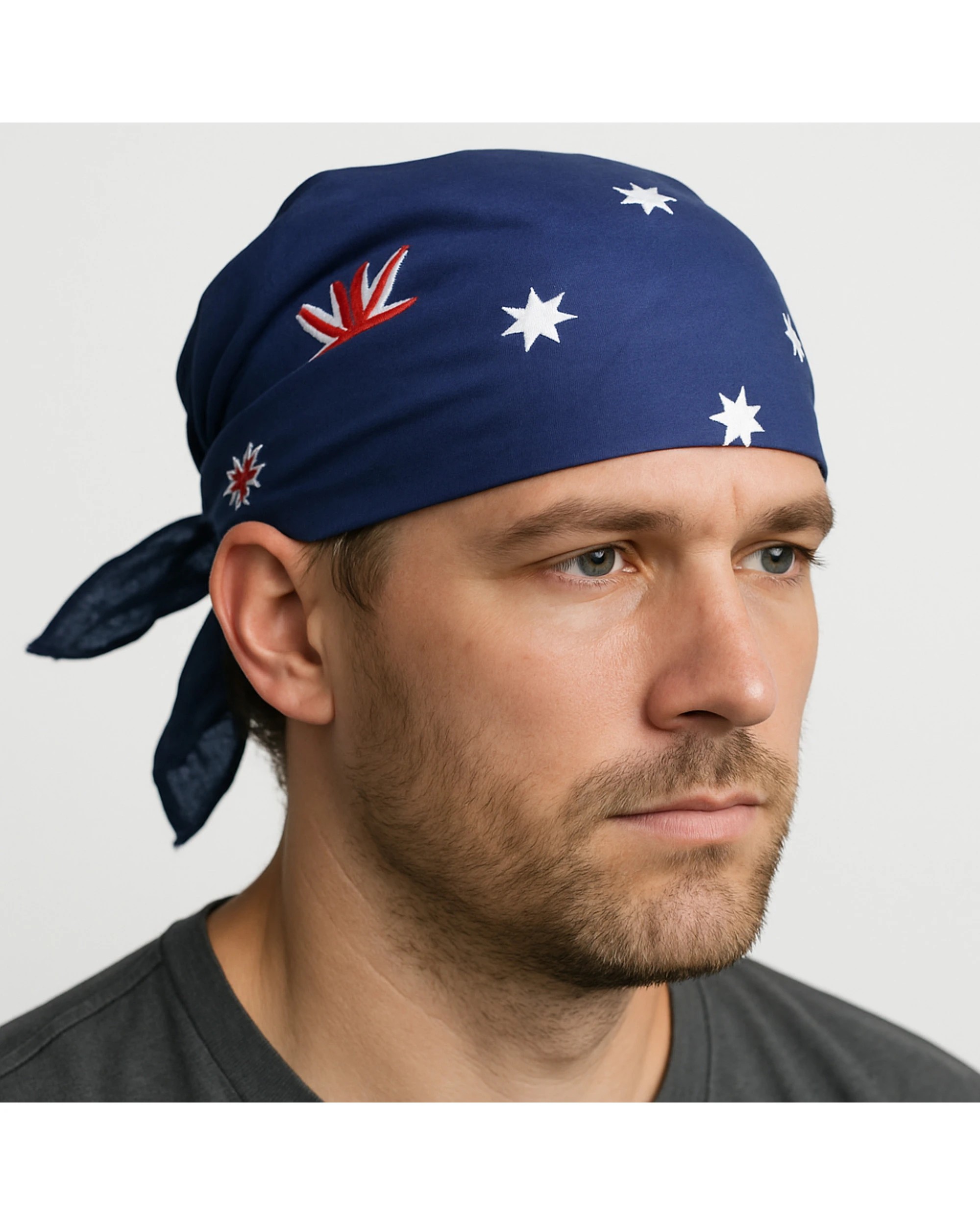 3 Partyrama Australian Flag Bandana - One Size, 3 of 3