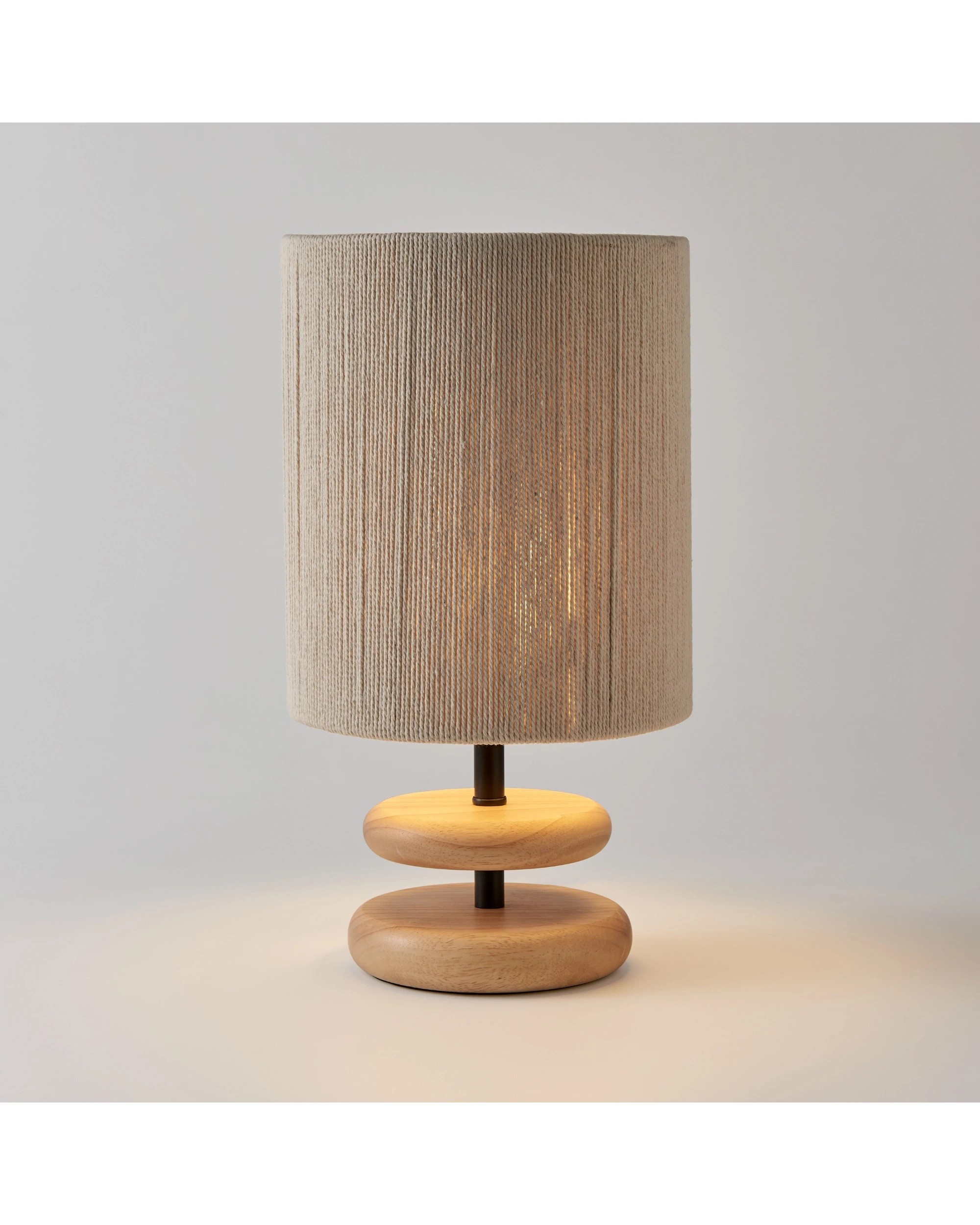 4 Sherwood Isle Wood Table Lamp - Natural, 4 of 9