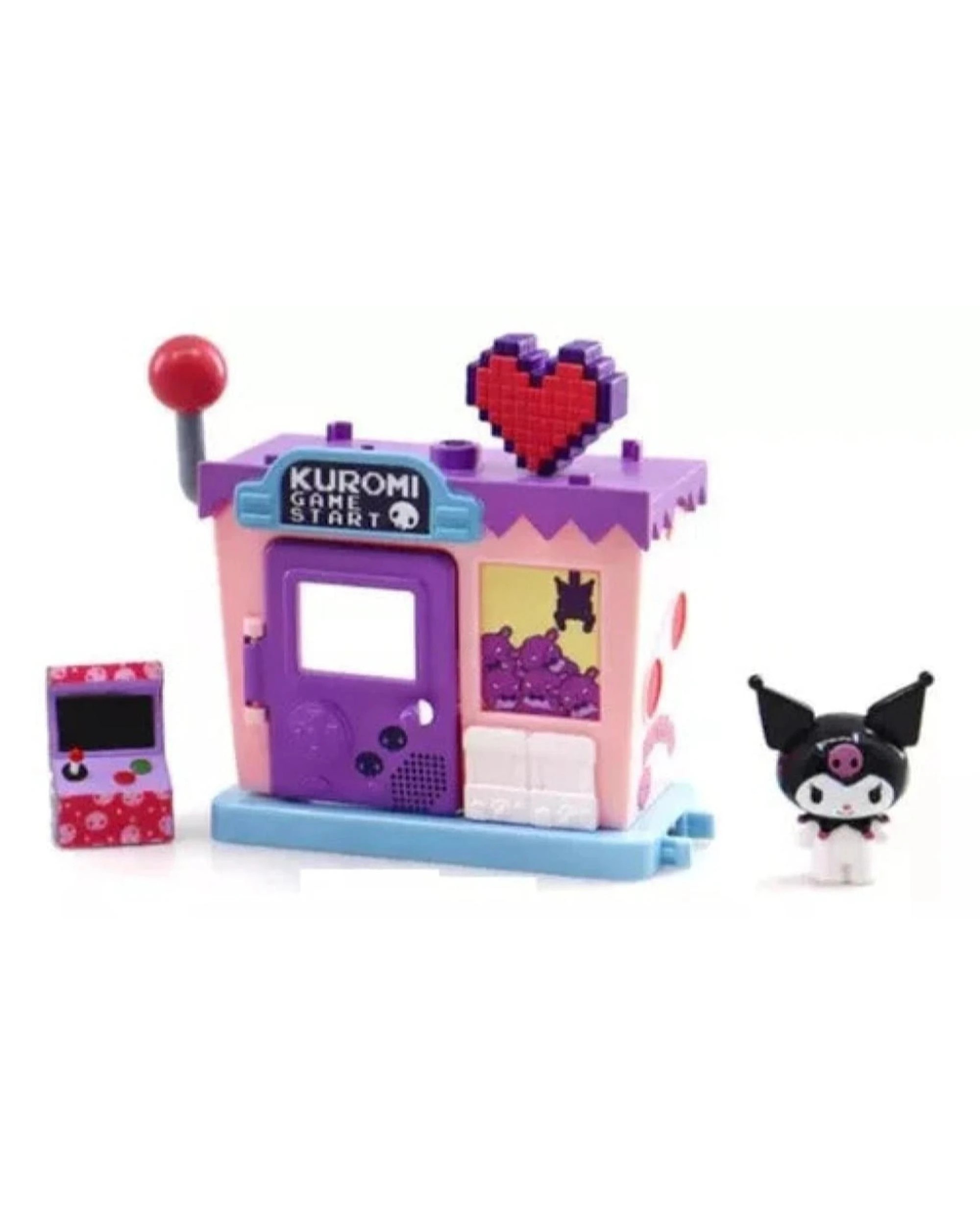 1 Sanrio Kuromi Stacked Play House Streetscape Series Playset, 1 of 3