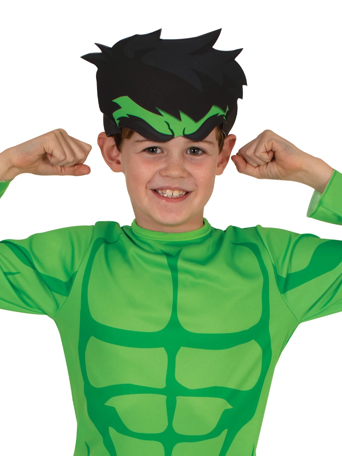 2 Marvel Avengers Hulk Costume - Ages 3-5, 2 of 5