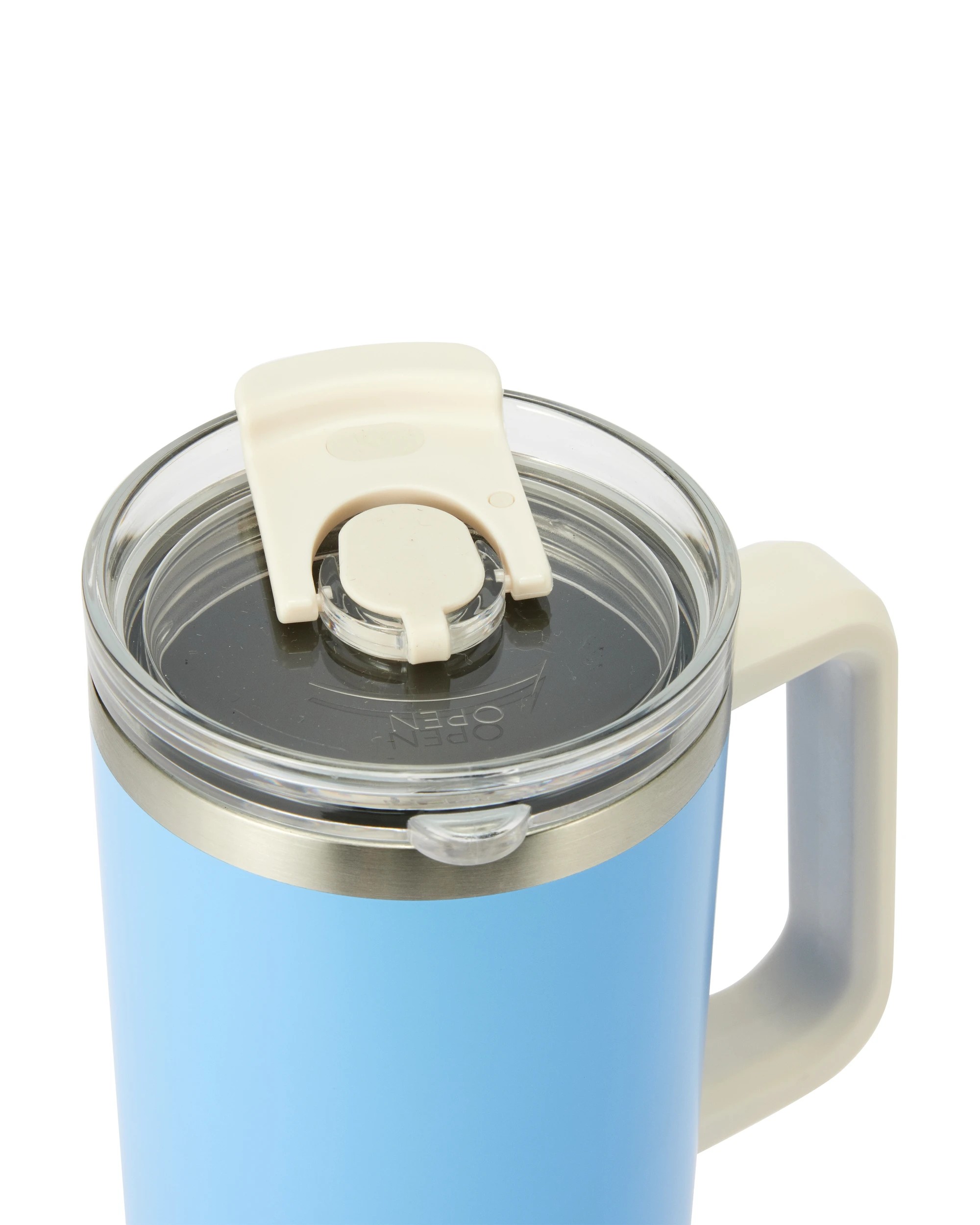 5 1.18L Blue Jumbo Tumbler with Handle, 5 of 5