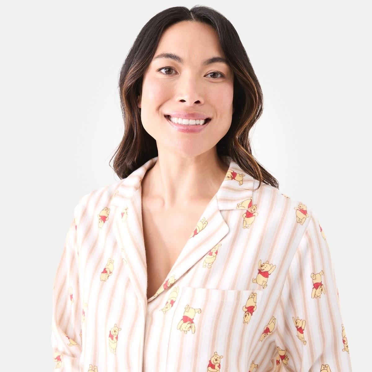 4 Winnie the Pooh License Flannel Pyjama Set Winnie Stp, 4 of 6