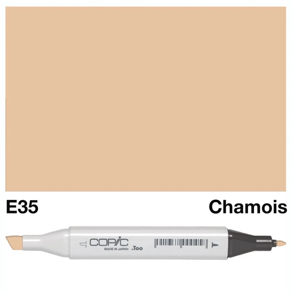 3 Copic Classic Original Dual Nib Marker E35 Chamois, 3 of 3