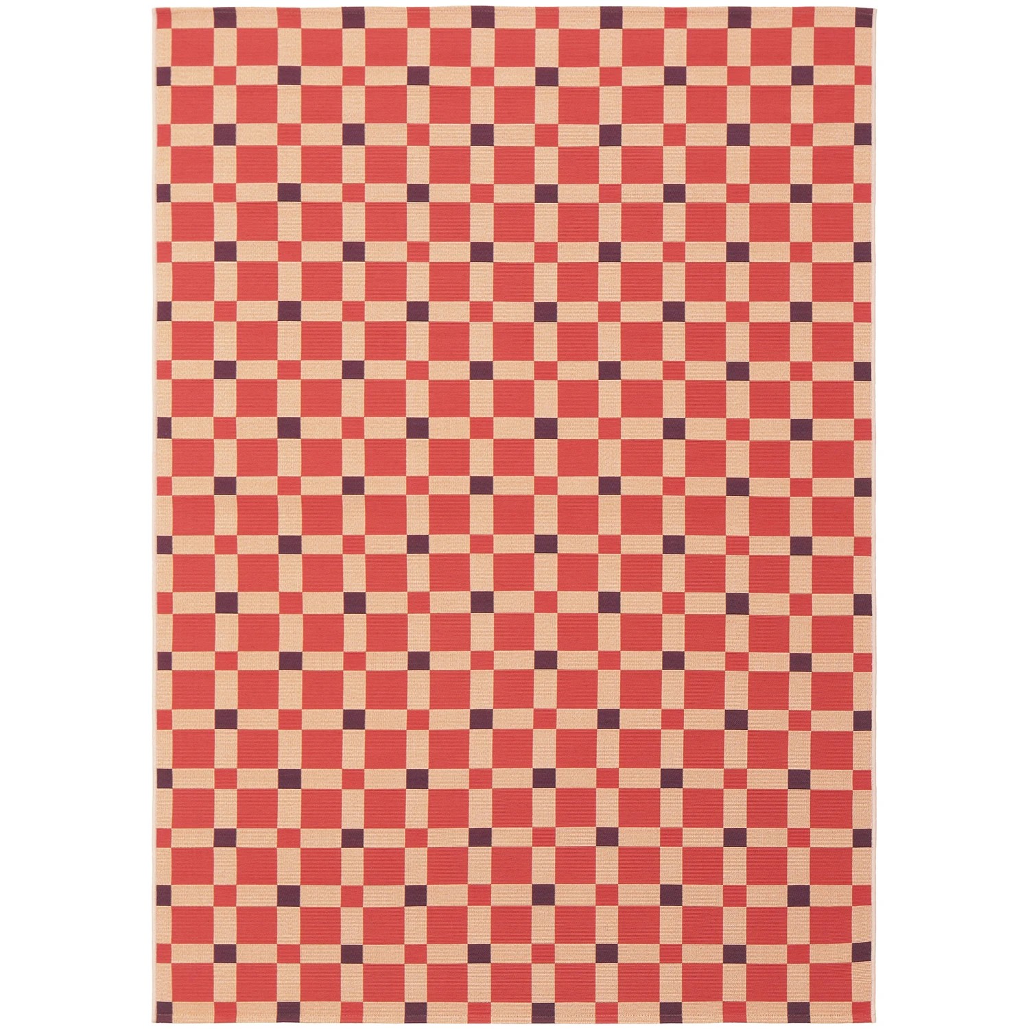 2 Common Ground Rugs Horizon Tito Outdoor 230x160cm - Medium Pet Friendly Floor Rug - Red - Pink, 2 of 9