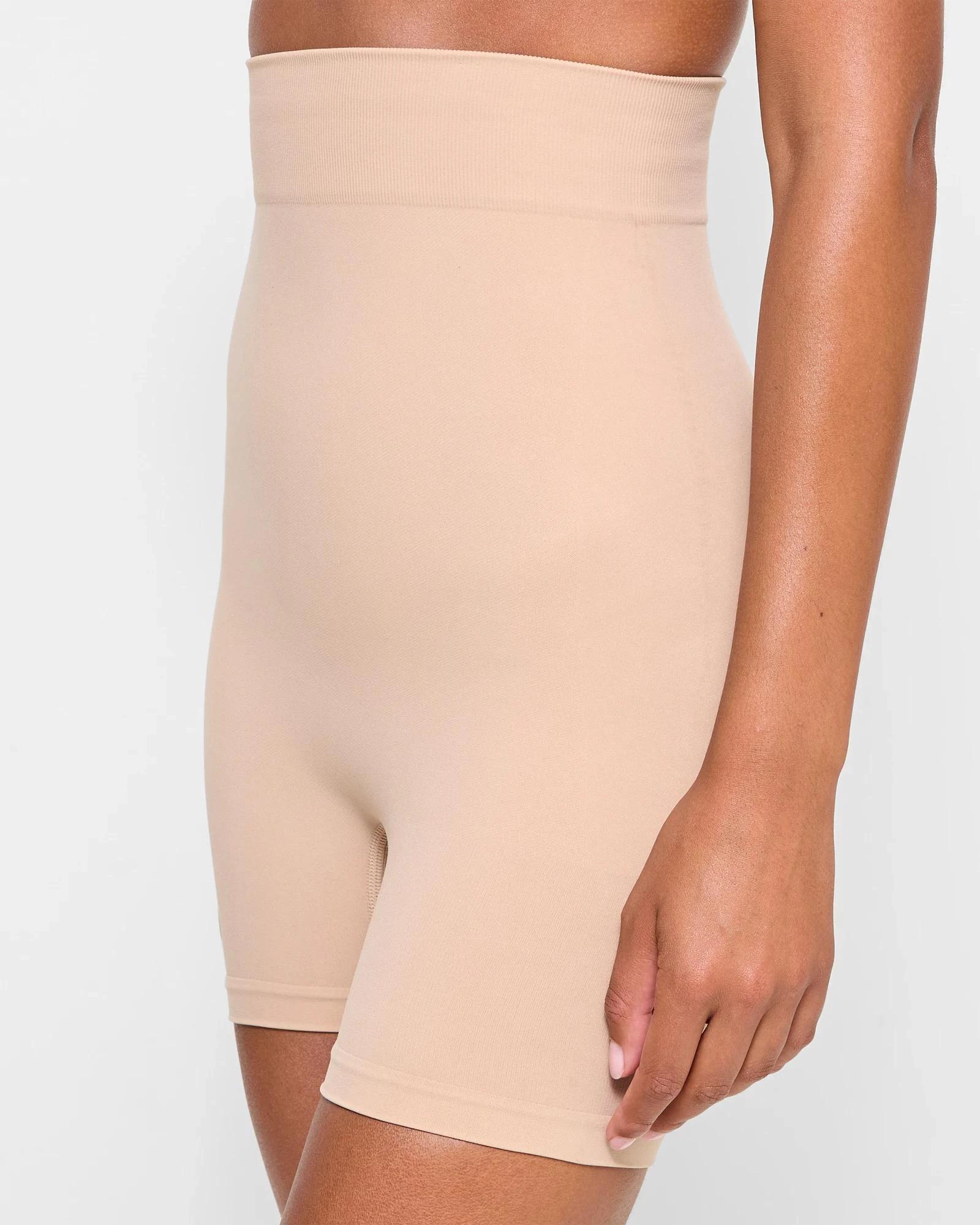 4 Target Woman Seamfree Sculpt High Waisted Shorts NUDE, 4 of 4