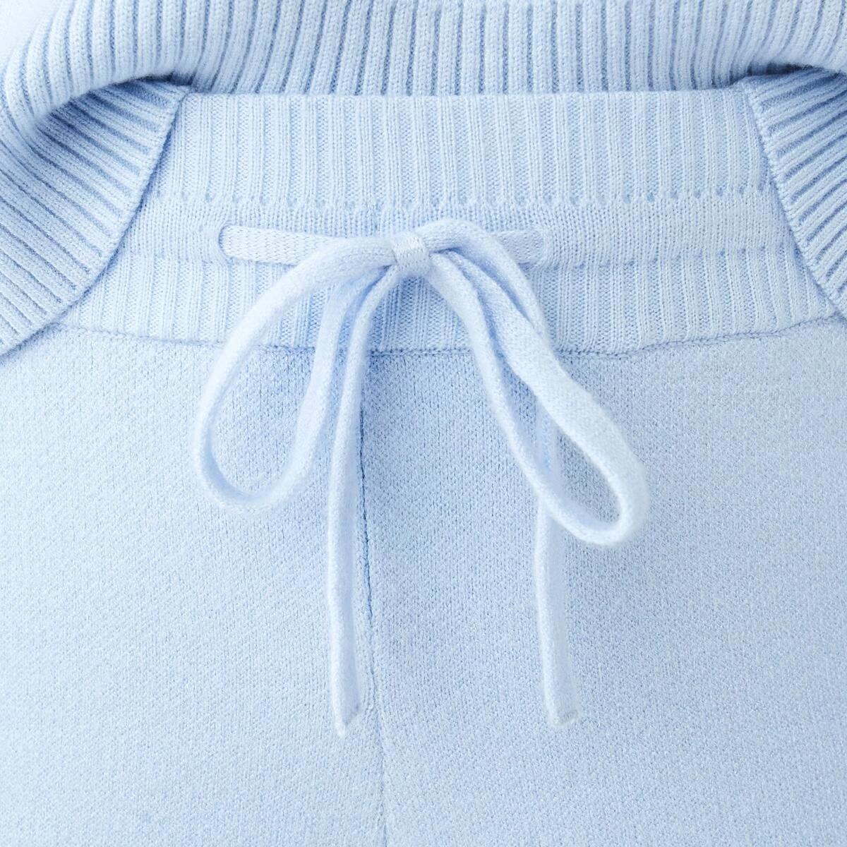 3 Bonded Knit Pants Doll Blue, 3 of 7