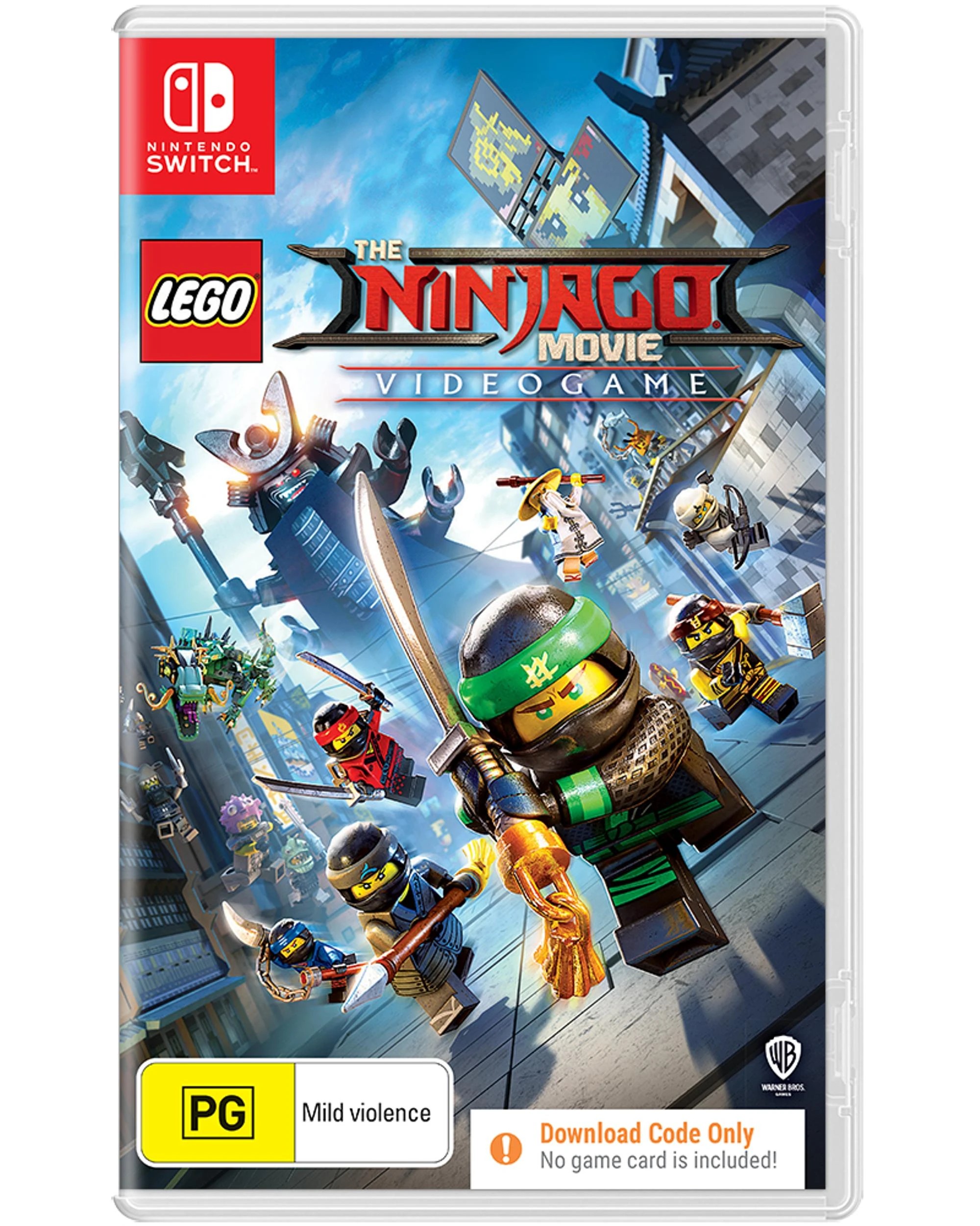 1 Warner Bros. Interactive Entertainment LEGO Ninjago Movie Game - Download Code - Switch, 1 of 7