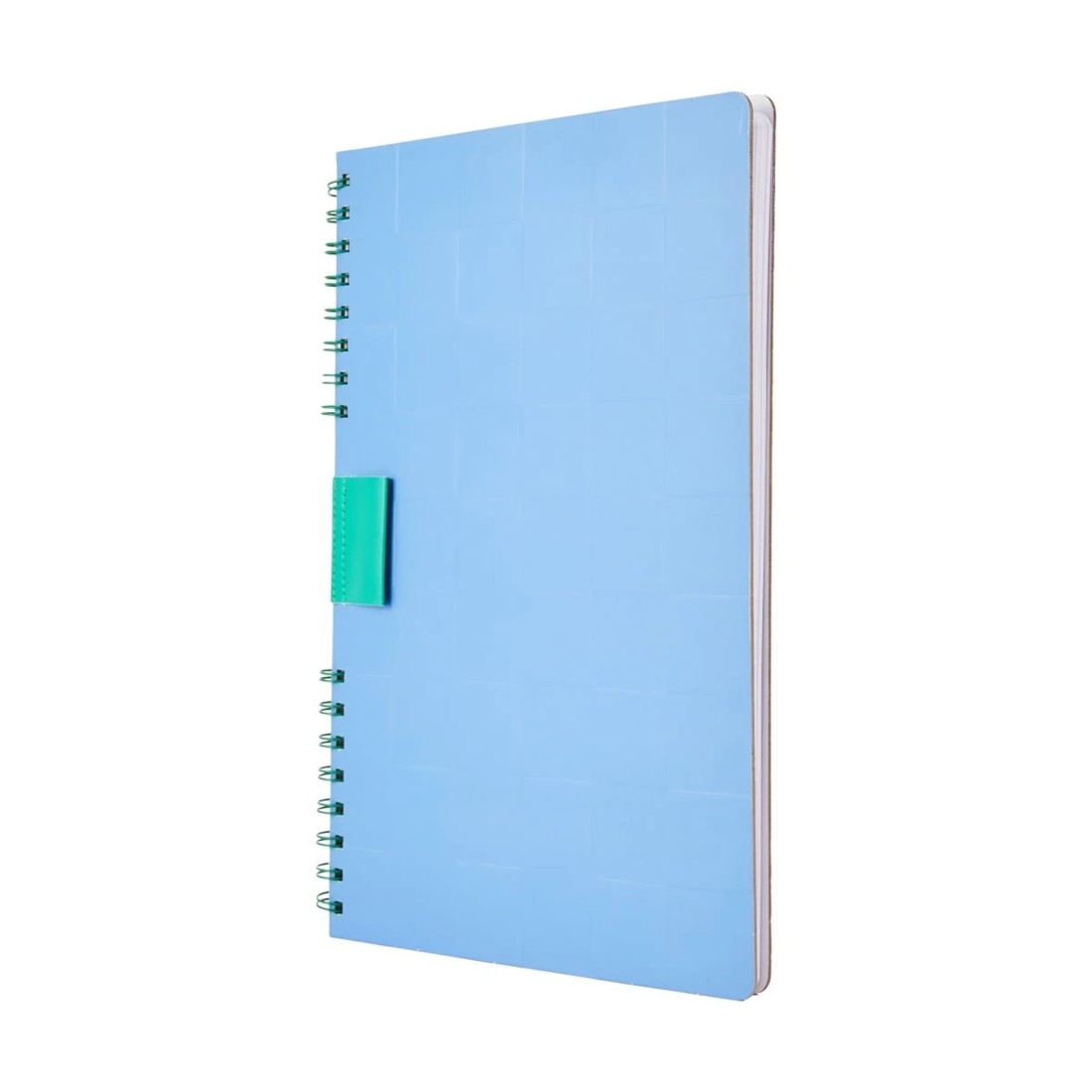 3 A4 Notebook Split Deboss - Blue, 3 of 4