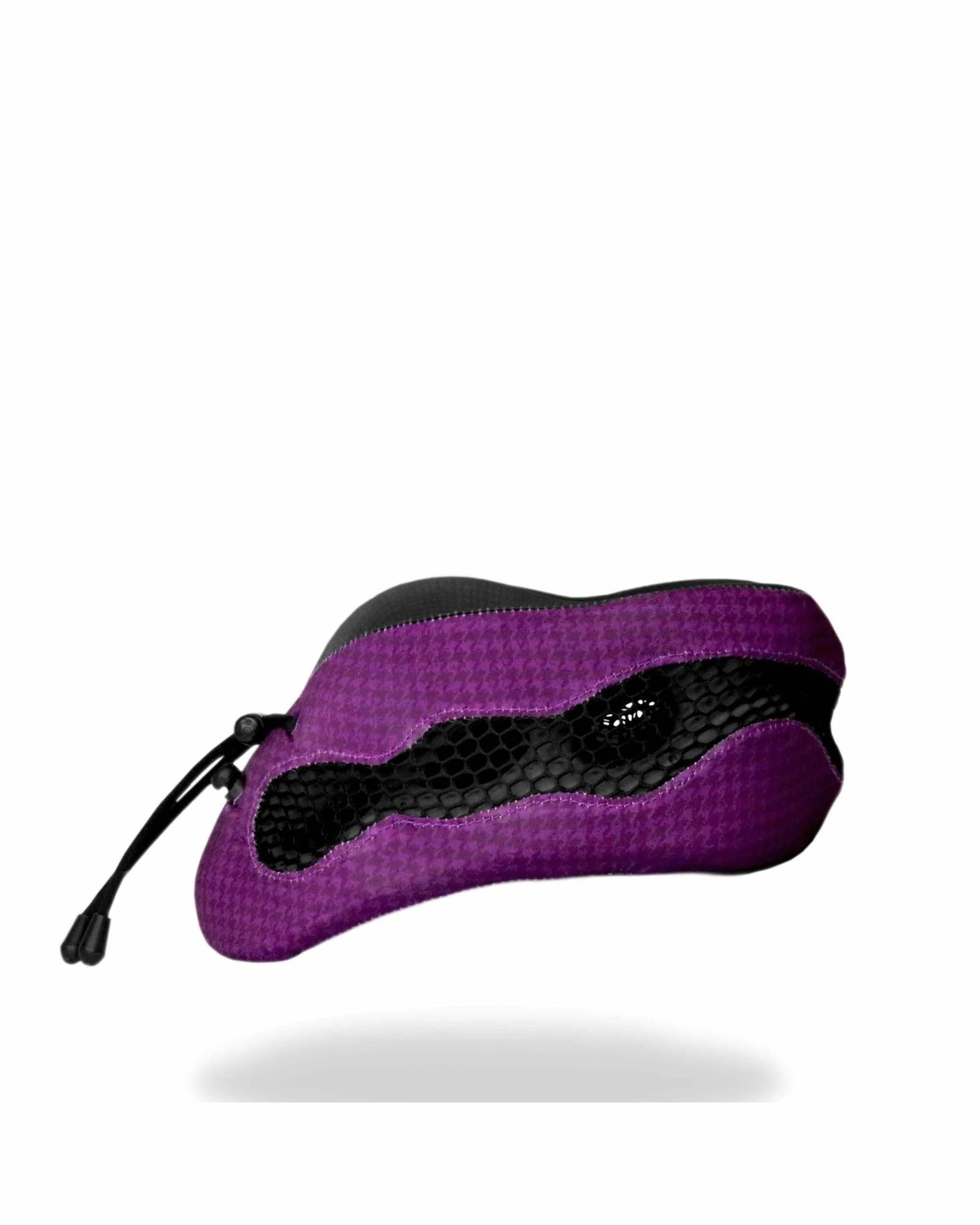 1 Cabeau Evolution Cool Travel Pillow with Earplugs - Purple, 1 of 2