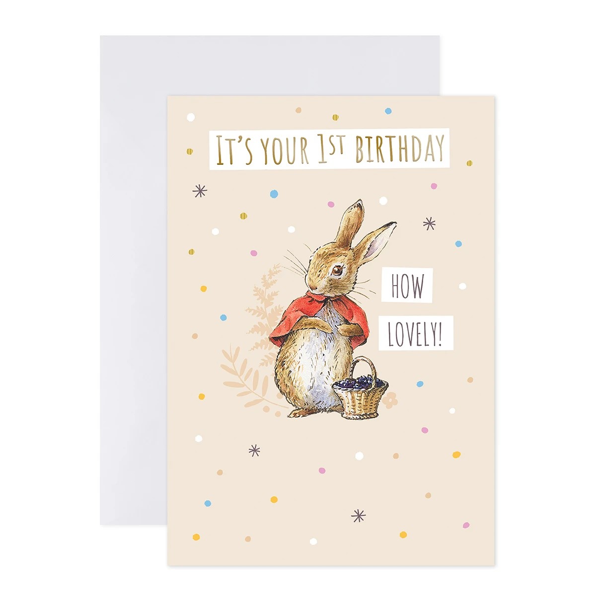 1 Connections from Hallmark 1st Birthday Card - It's your 1st Birthday How Lovely!, 1 of 3