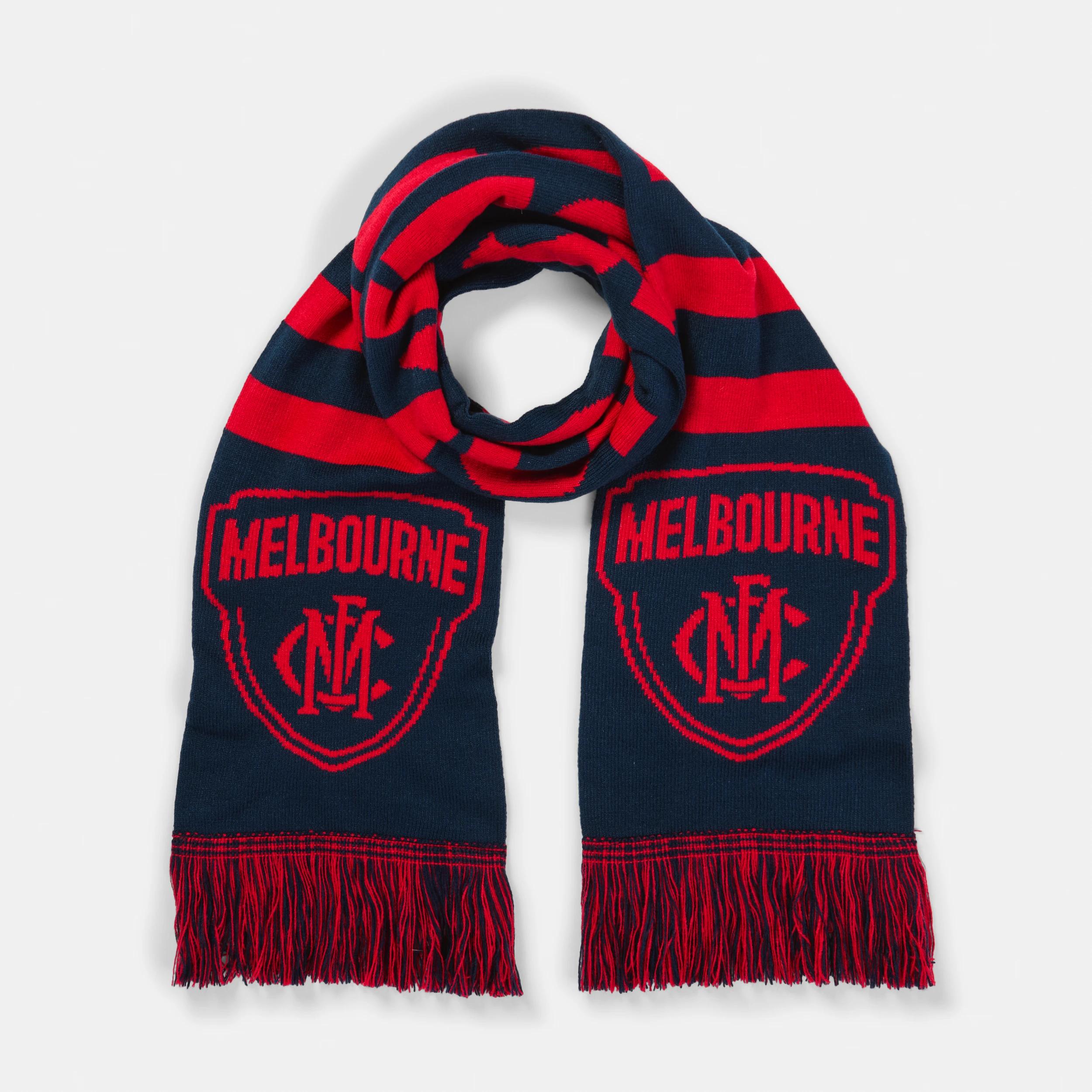 2 Official AFL Adult Scarf Melbourne, 2 of 4