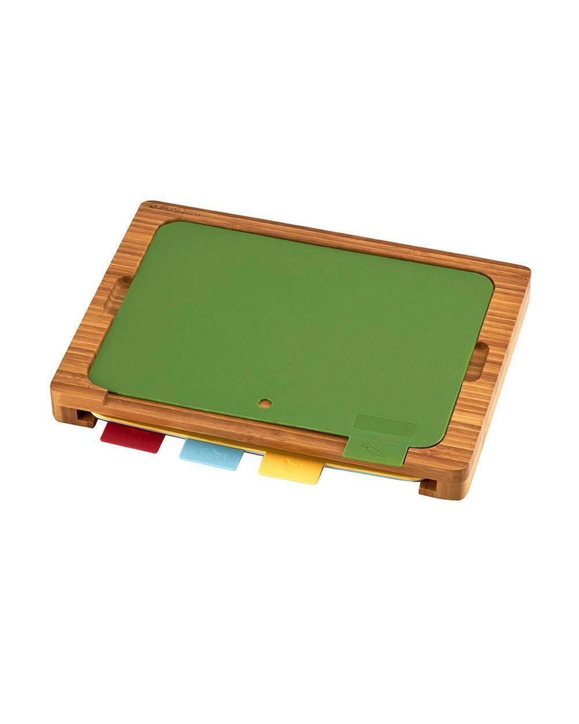 4 Wiltshire Bamboo 4 Piece Multi Chopping Board Set Colour Coded, 4 of 7