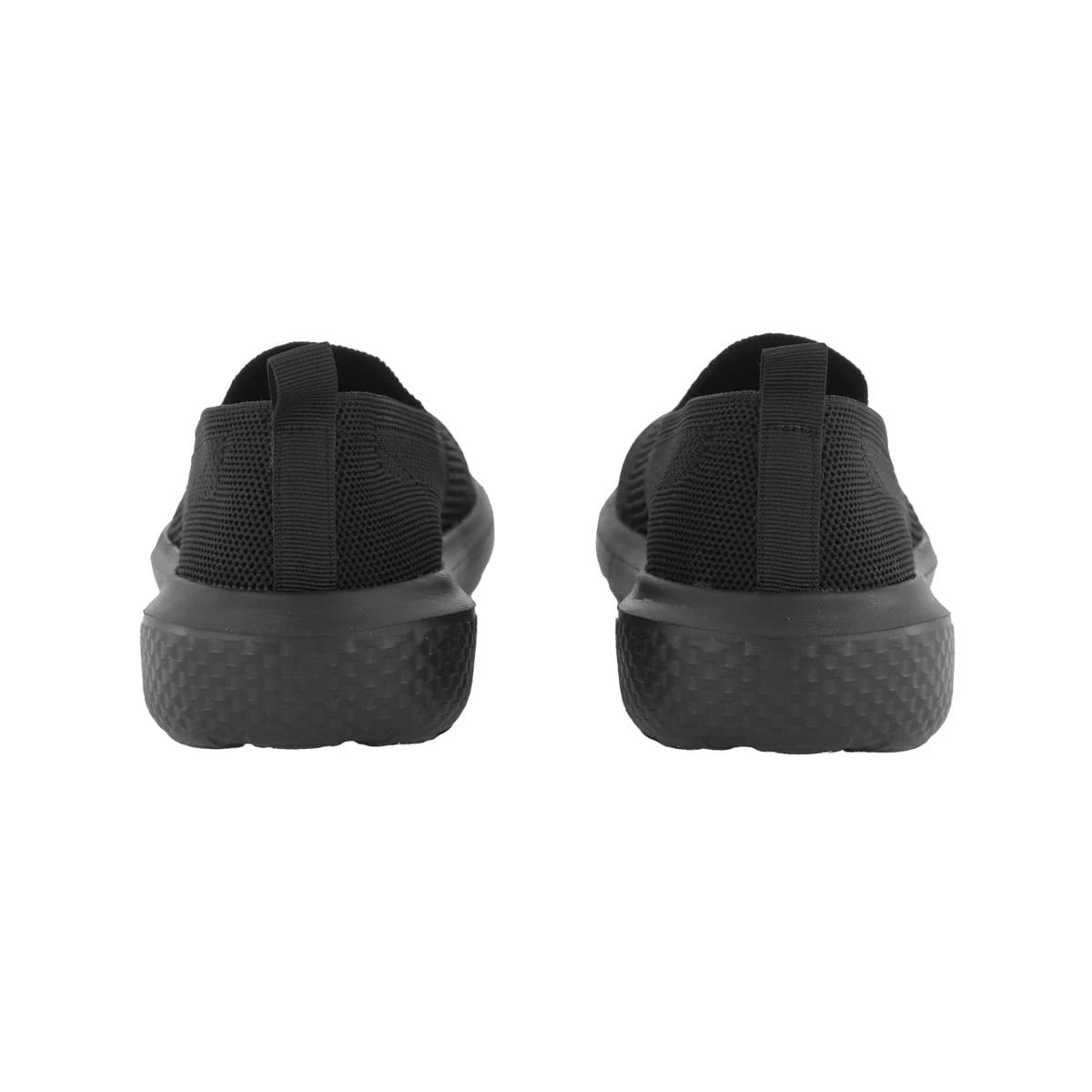 5 Slip On Comfort Walker Sneakers BLACK, 5 of 5