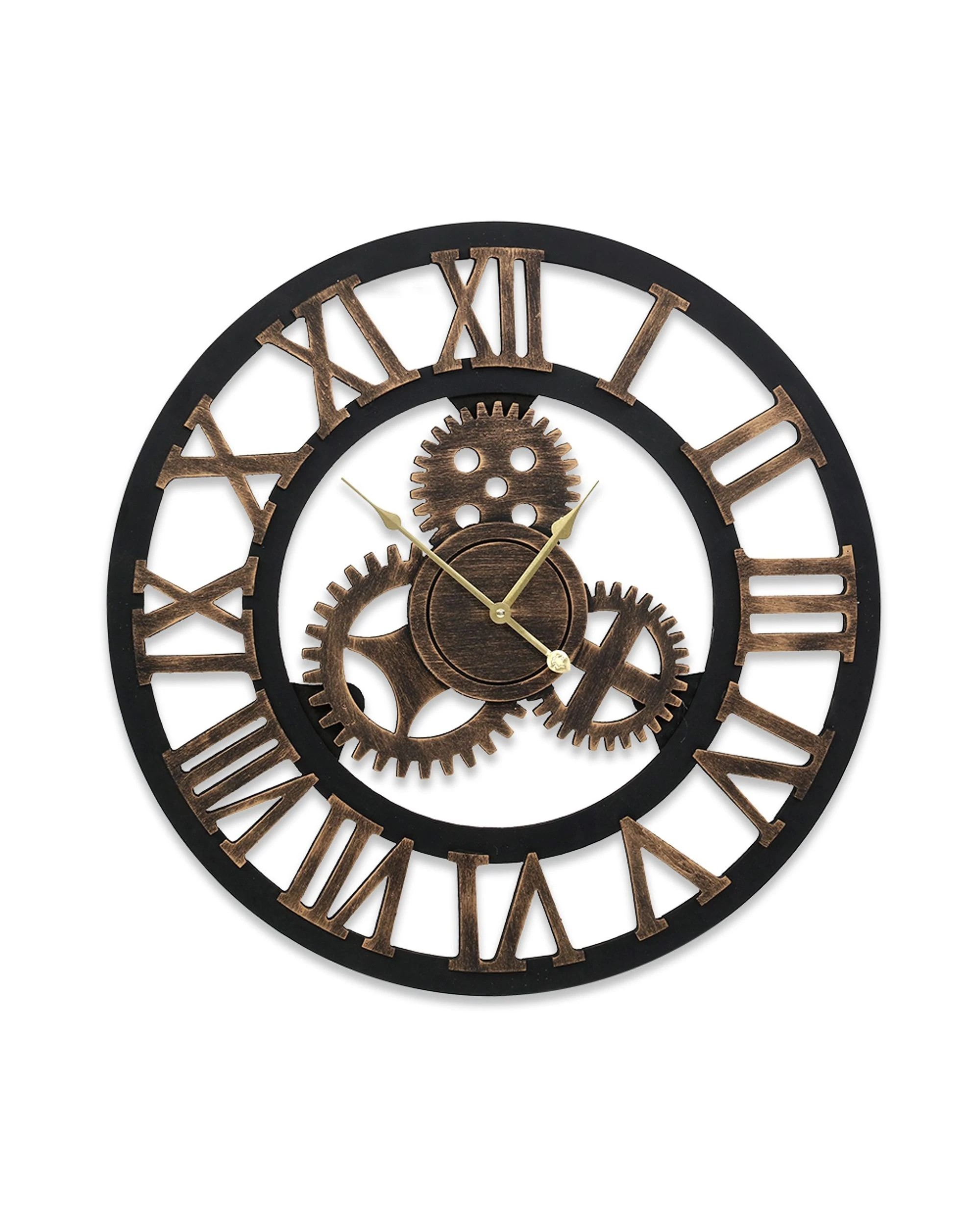 1 Artiss 60cm Wall Clock Large Retro Roman Numerals - Multi, 1 of 7