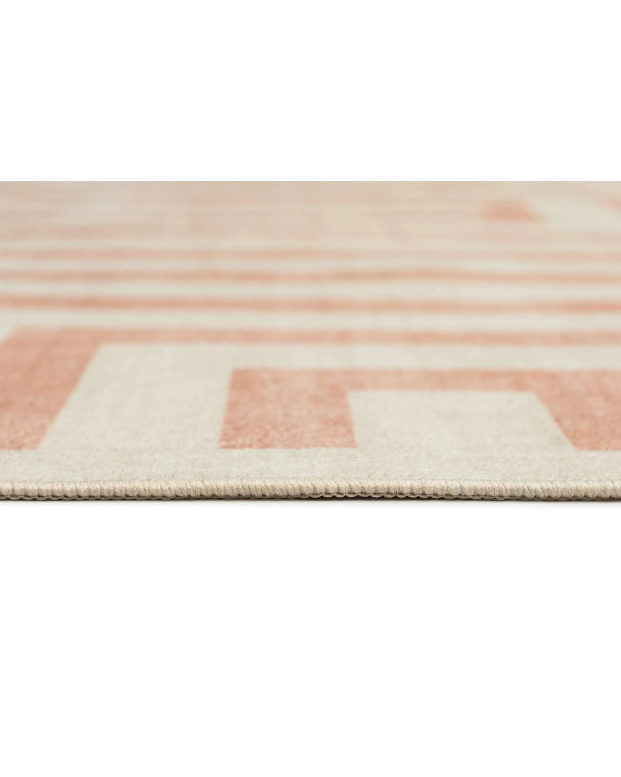 8 Loopsie Makini Geometric Washable Rug-230cm x 160cm - Beige, 8 of 8