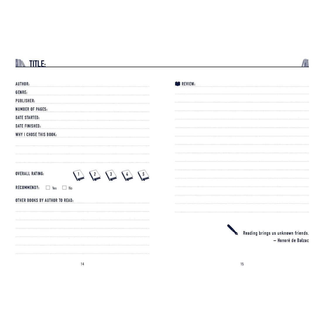 3 Book Lover's Journal - Book, 3 of 4