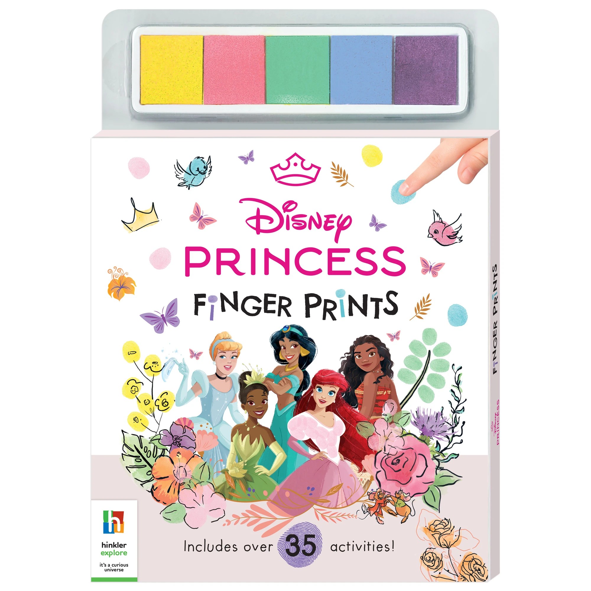 1 Disney Princess Finger Prints - Book, 1 of 4
