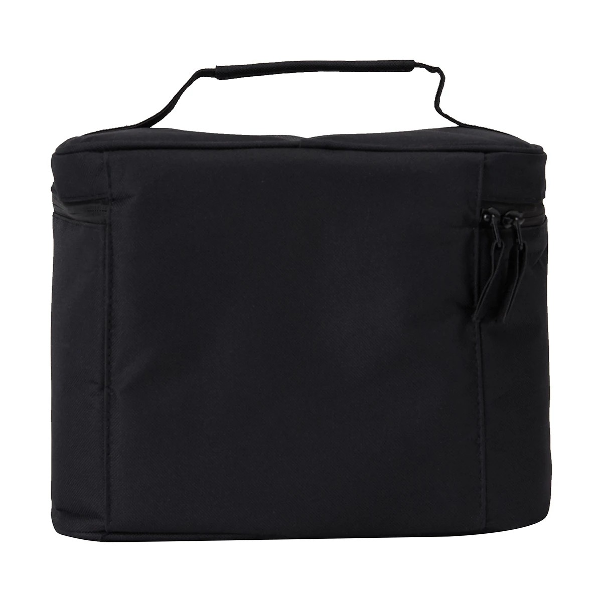 2 Black Insulated Soft Cold Box Lunch Bag, 2 of 4
