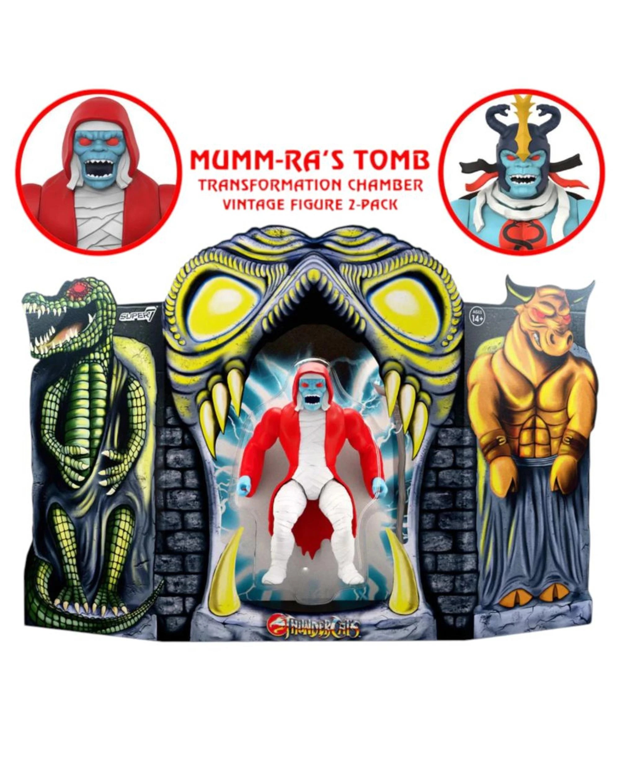 5 Thundercats Mumm-Ras Tomb Vintage Action Figures 2 Pack, 5 of 6