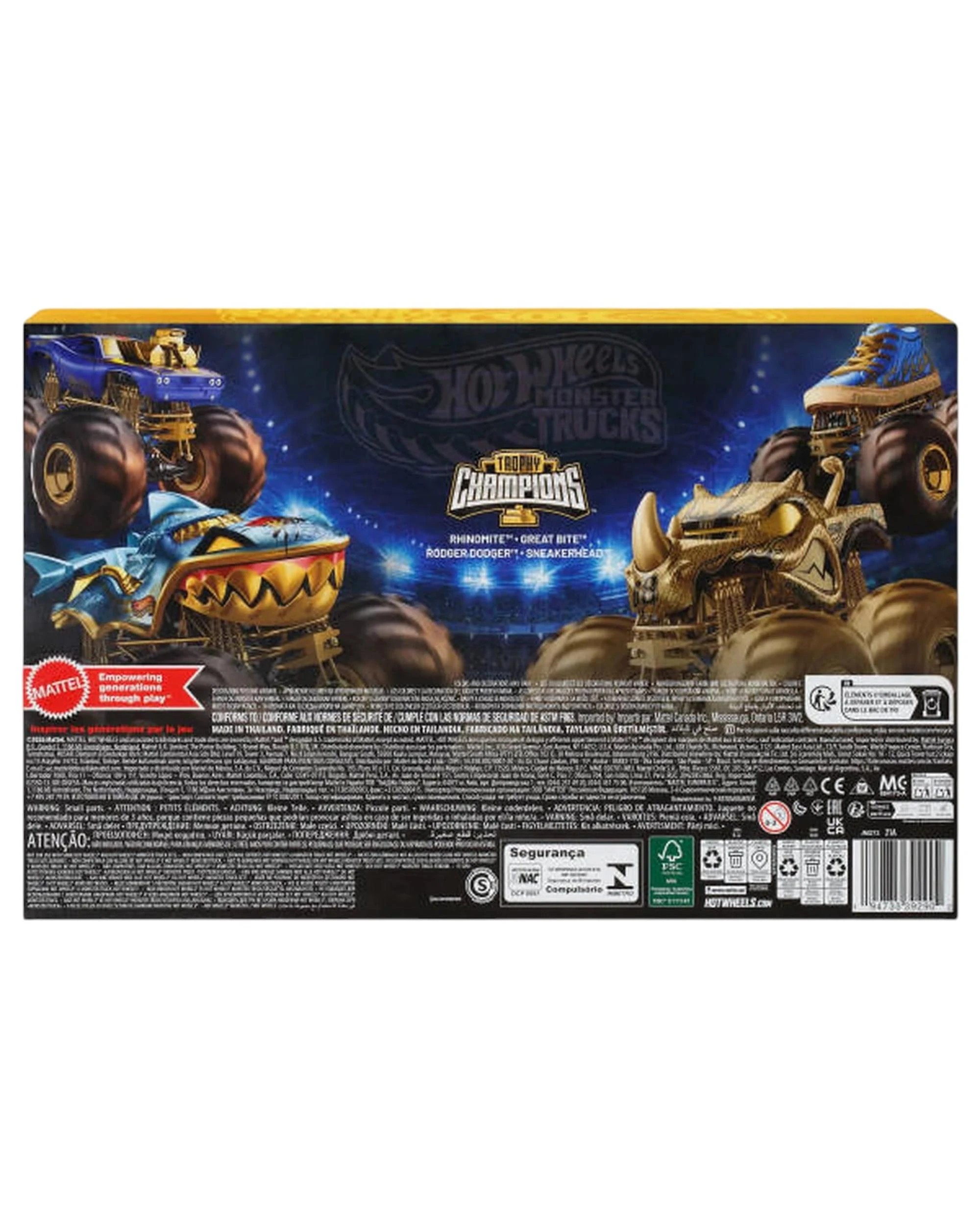 3 Hot Wheels Monster Trucks Trophy Champions Multipack, 3 of 3