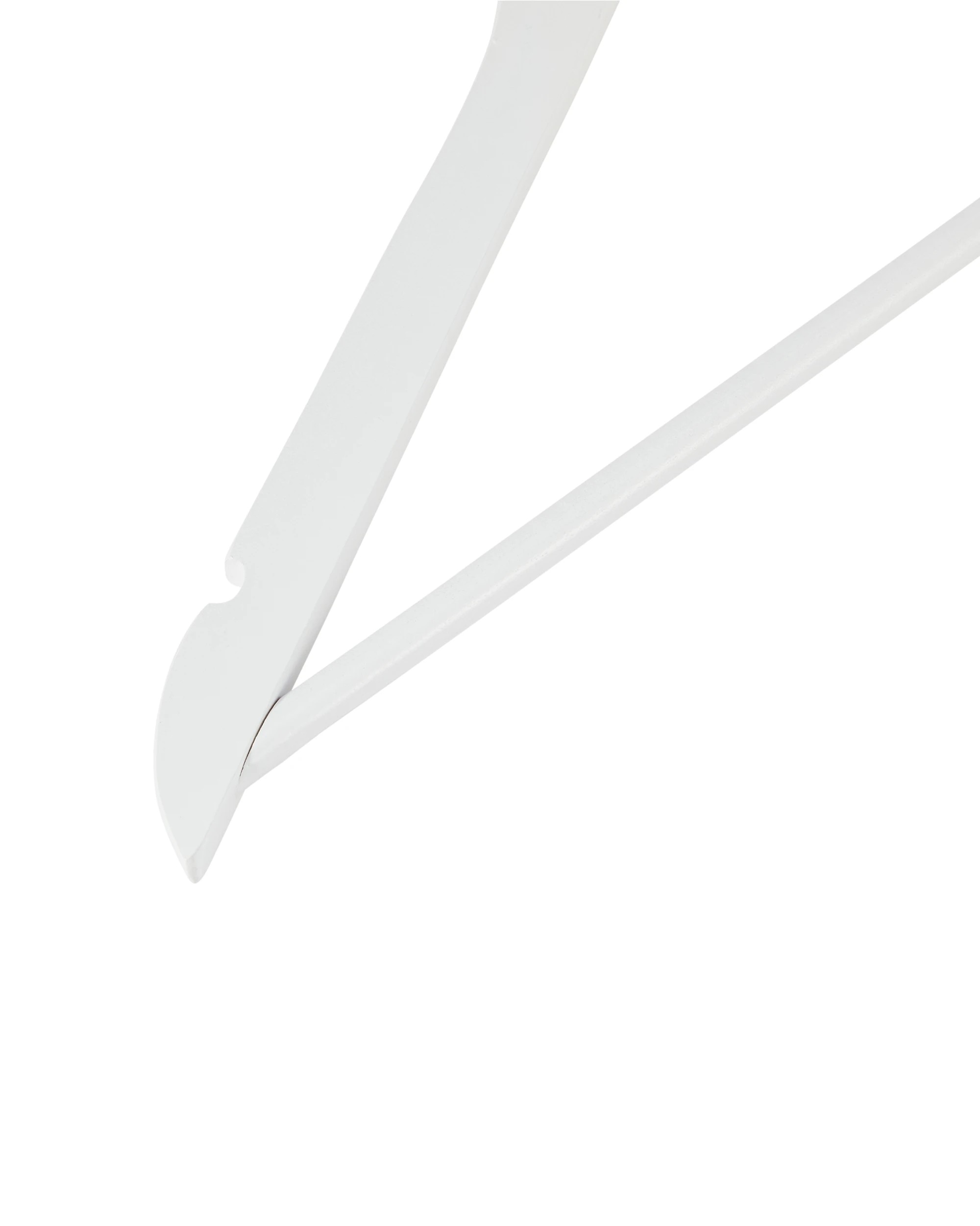 4 12 Pack Wooden Hanger - White, 4 of 5