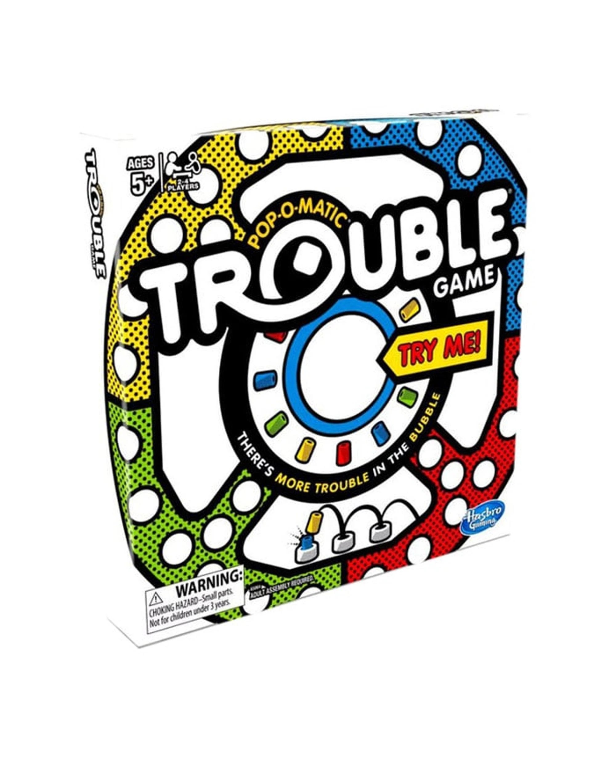 1 Trouble Pop-O-Matic Board Game, 1 of 2