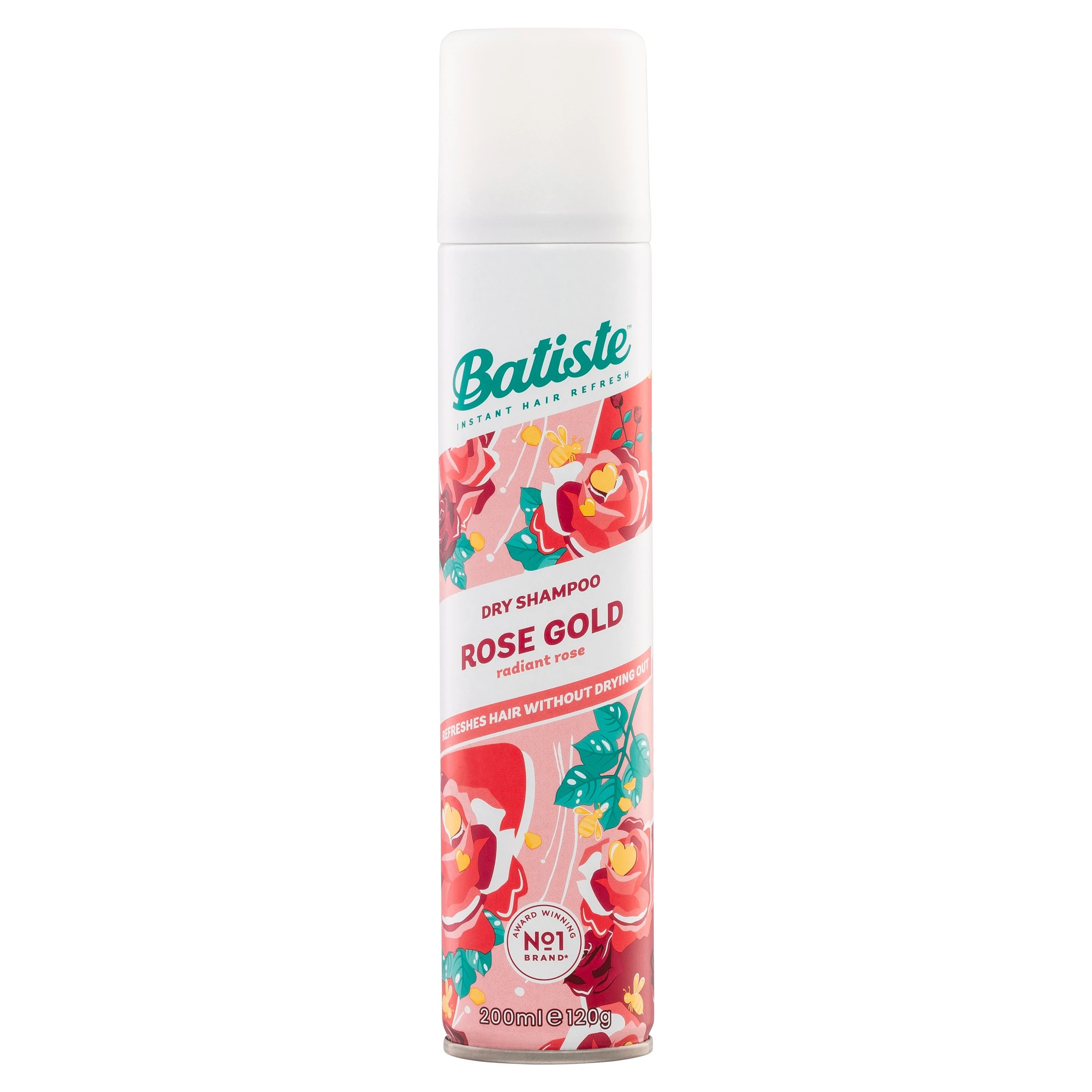 1 Batiste Instant Hair Refresh Dry Shampoo 200ml - Radiant Rose, 1 of 10