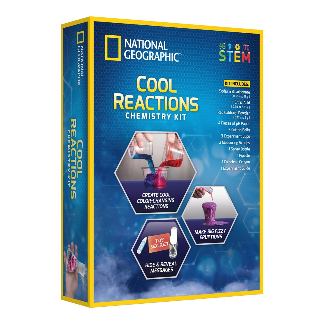 3 National Geographic Cool Reactions Chemistry Kit, 3 of 8
