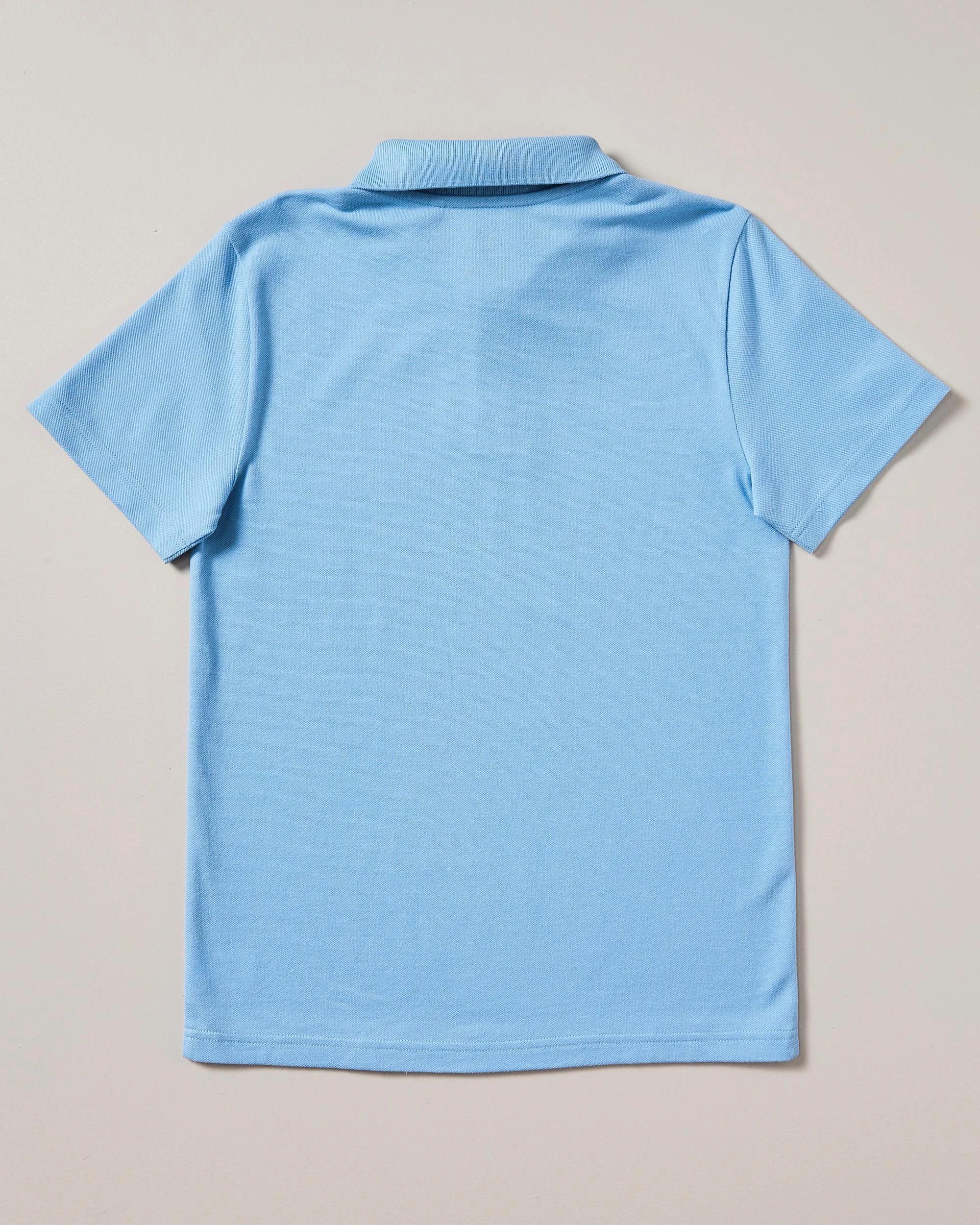 2 Target Short Sleeve School Polos LIGHT BLUE, 2 of 10
