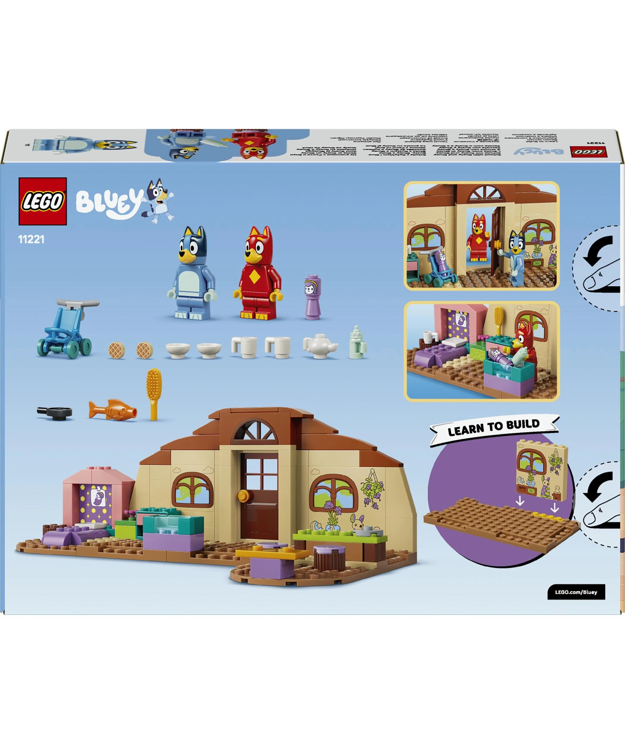 10 LEGO Bluey School with Rusty and Bluey 11221, 10 of 10