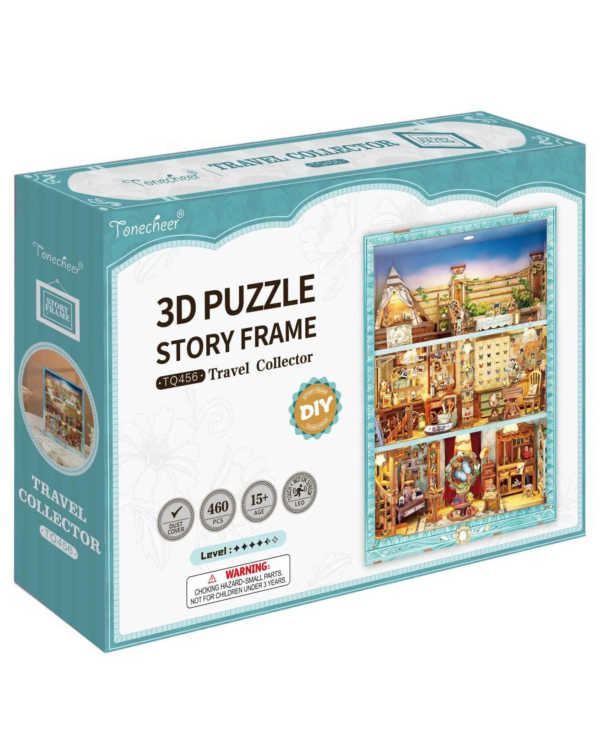1 Tonecheer Travel Collector Story Frame 3D Puzzle Model Kit, 1 of 3