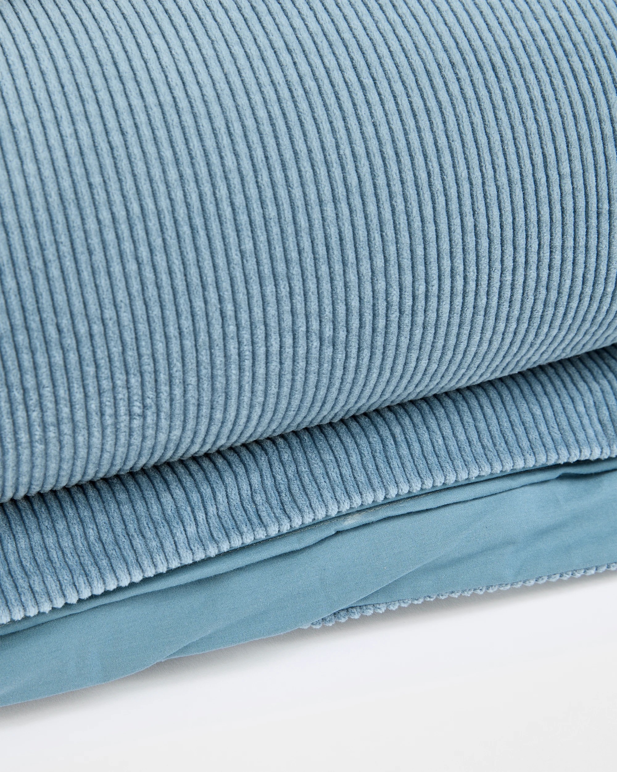 8 Target Zander Australian Cotton Corduroy Quilt Cover Set - Queen Bed - Blue, 8 of 9