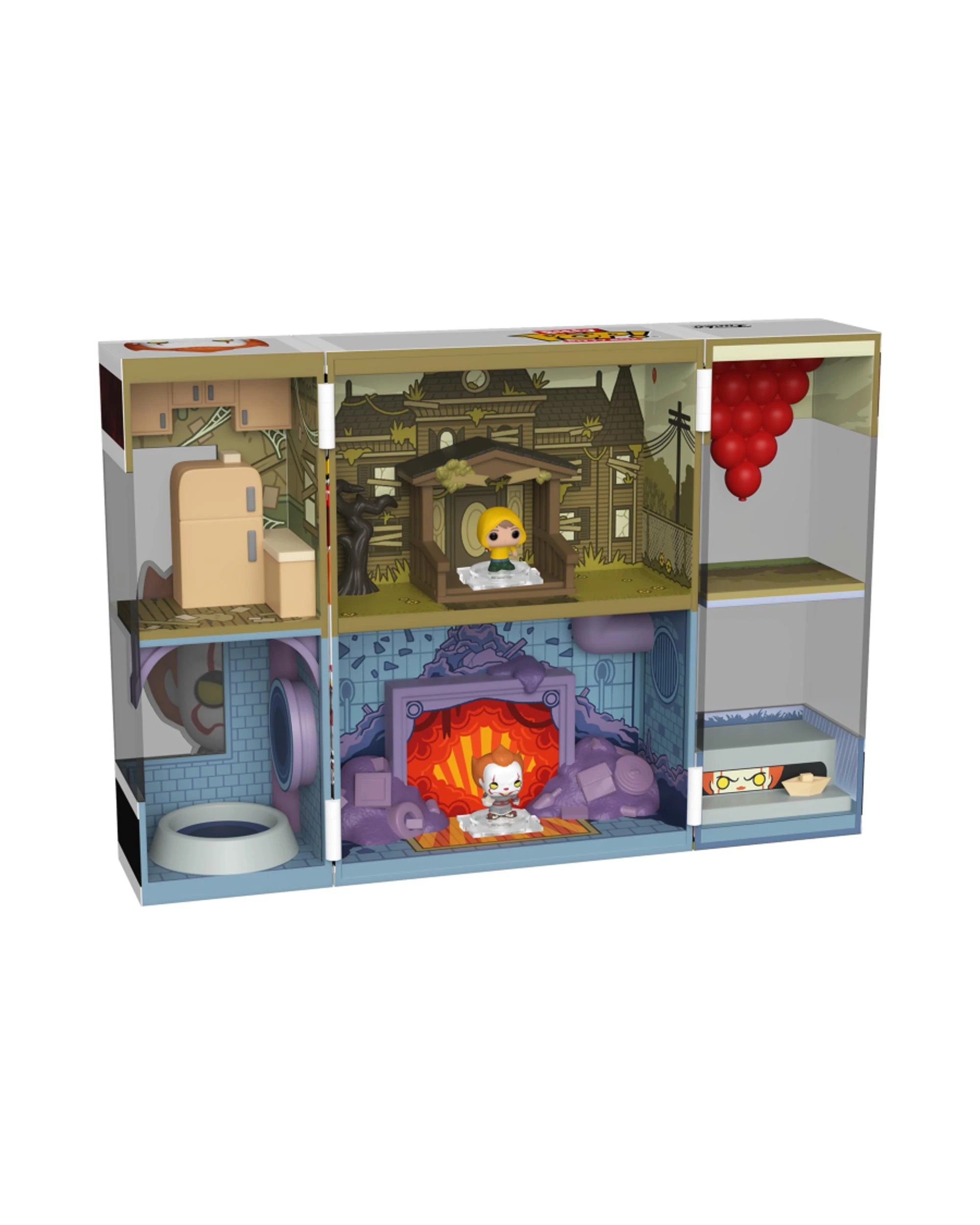 2 IT Pennywise's Lair Bitty Box Playset Funko POP! Vinyl, 2 of 8