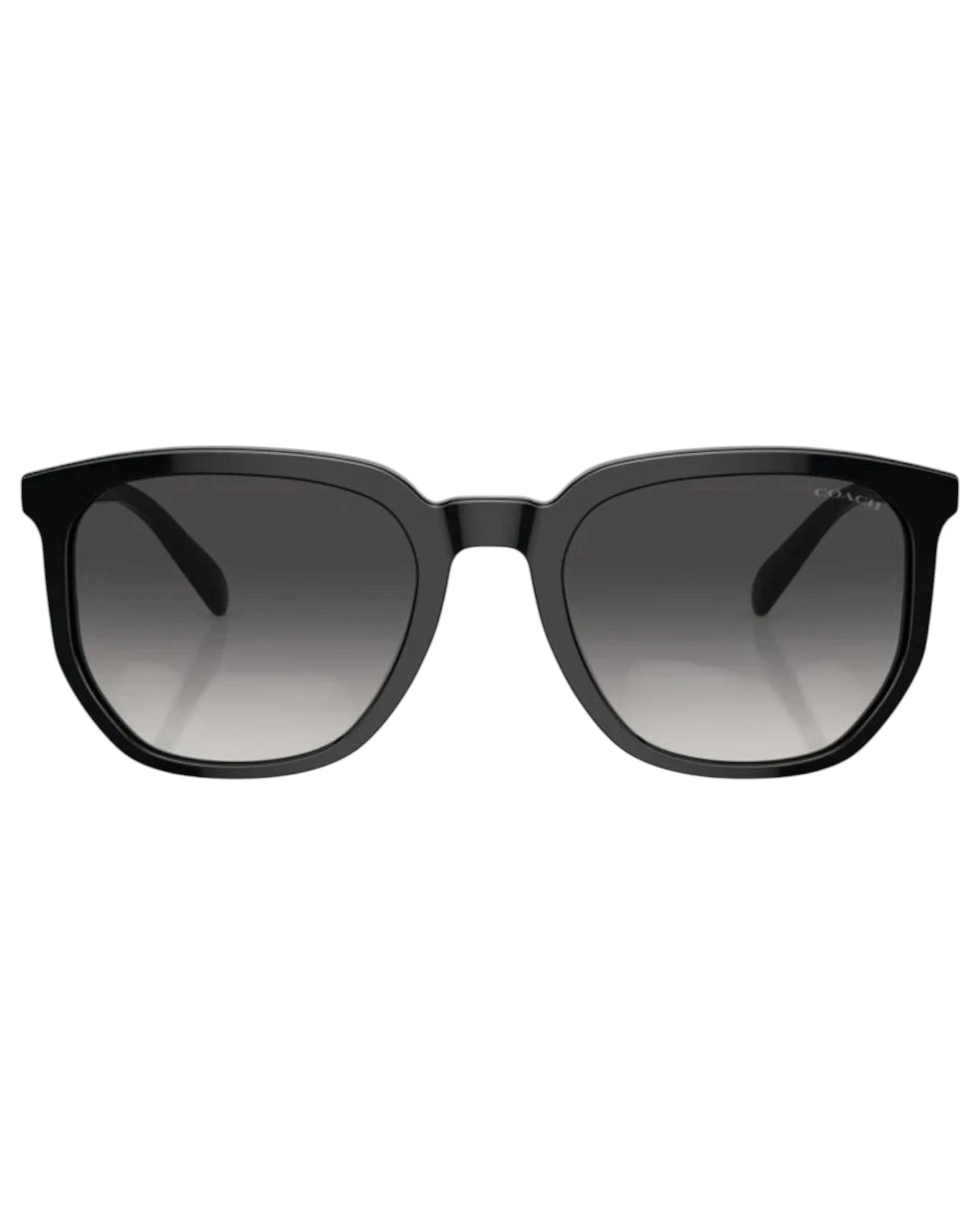 2 Coach Mens Sunglasses HC8384U Black/ Dark Grey Gradient Sunnies BLACK/DARK GREY, 2 of 5