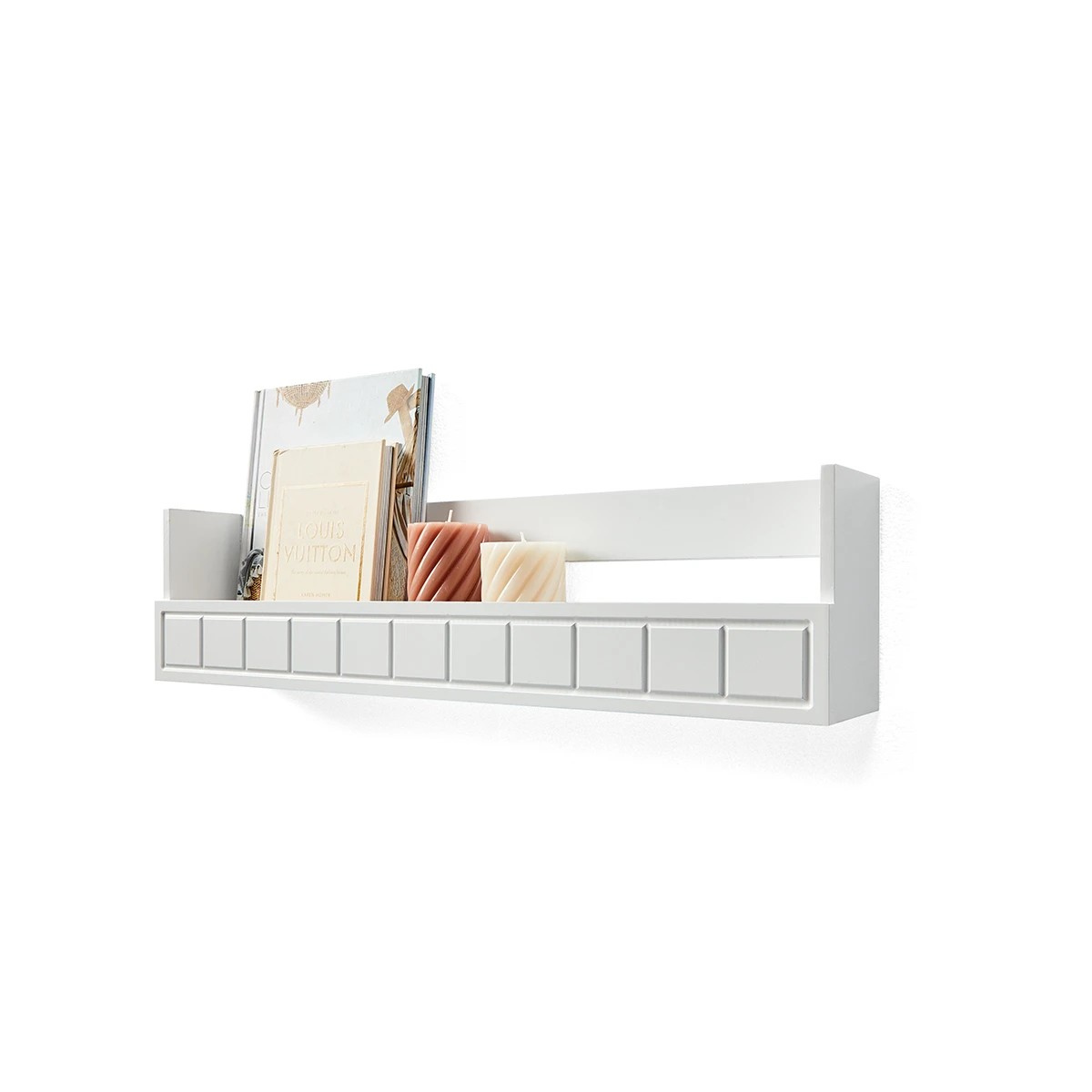 1 Hamptons Wall Shelf - White, 1 of 8