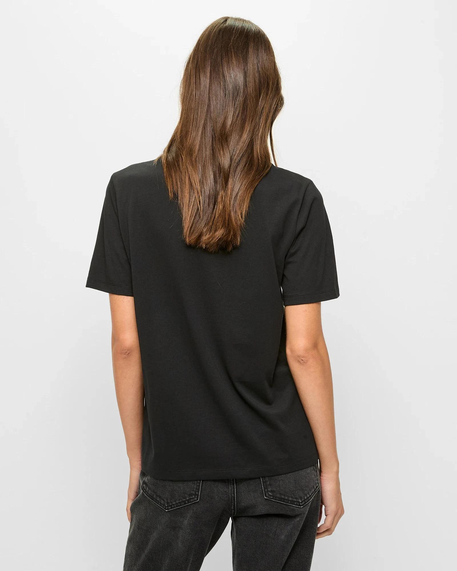 4 Target Australian Cotton Classic T-Shirt BLACK, 4 of 5